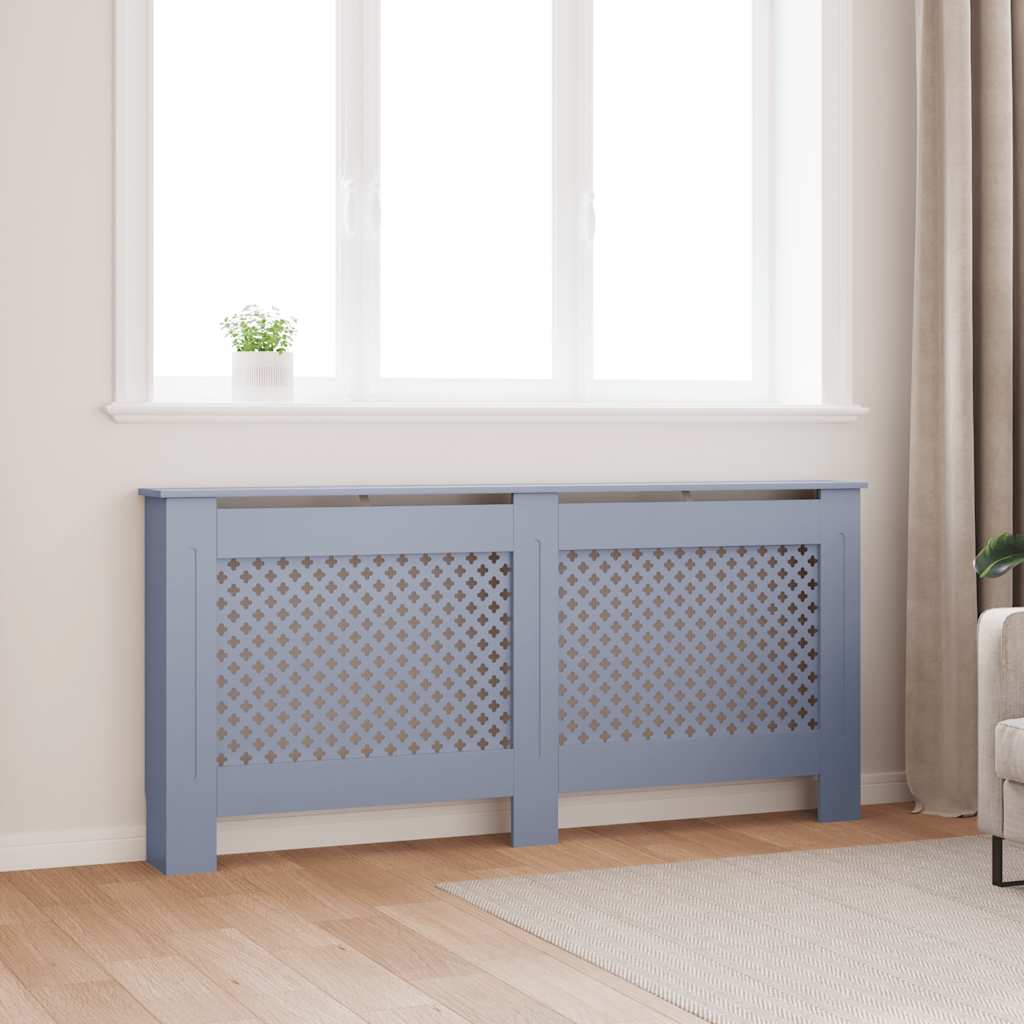 Cobertura de radiador 172x19x81,5 cm MDF antracite