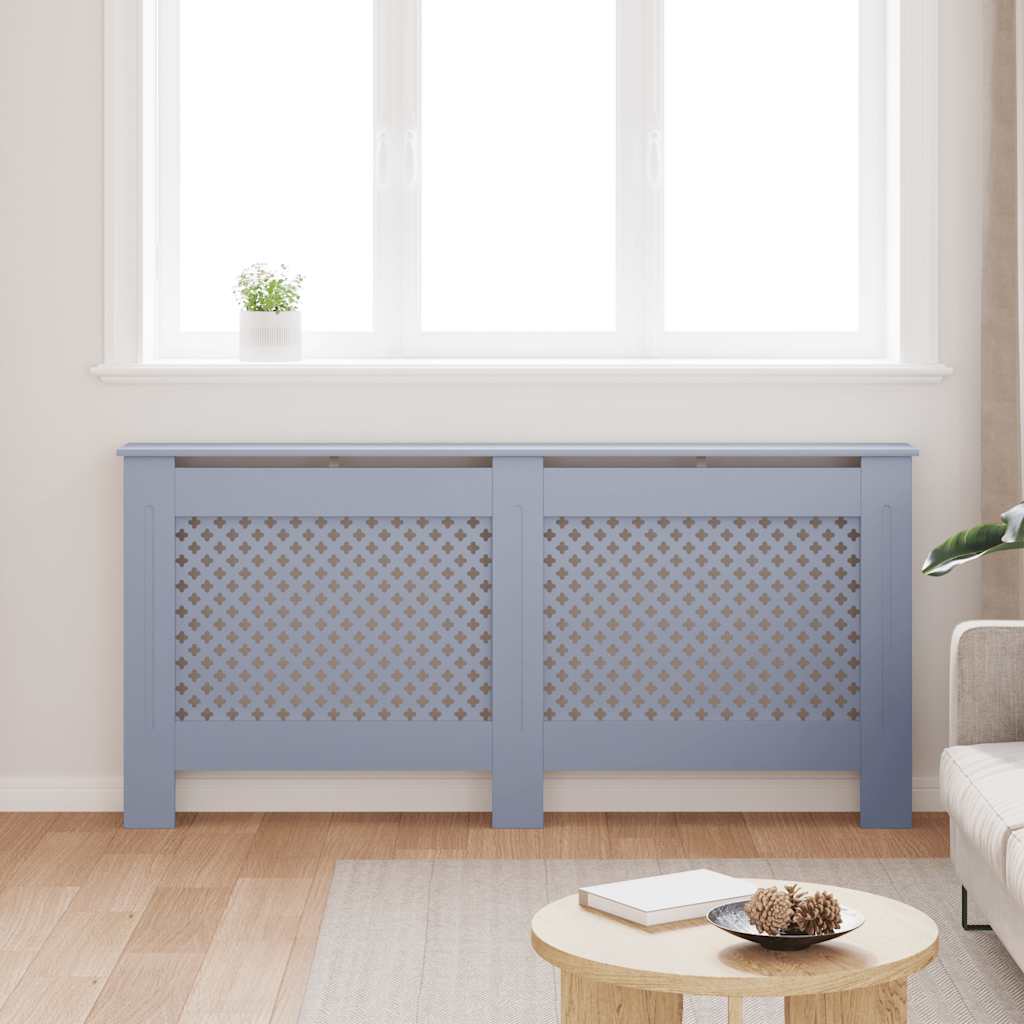 Cobertura de radiador 172x19x81,5 cm MDF antracite