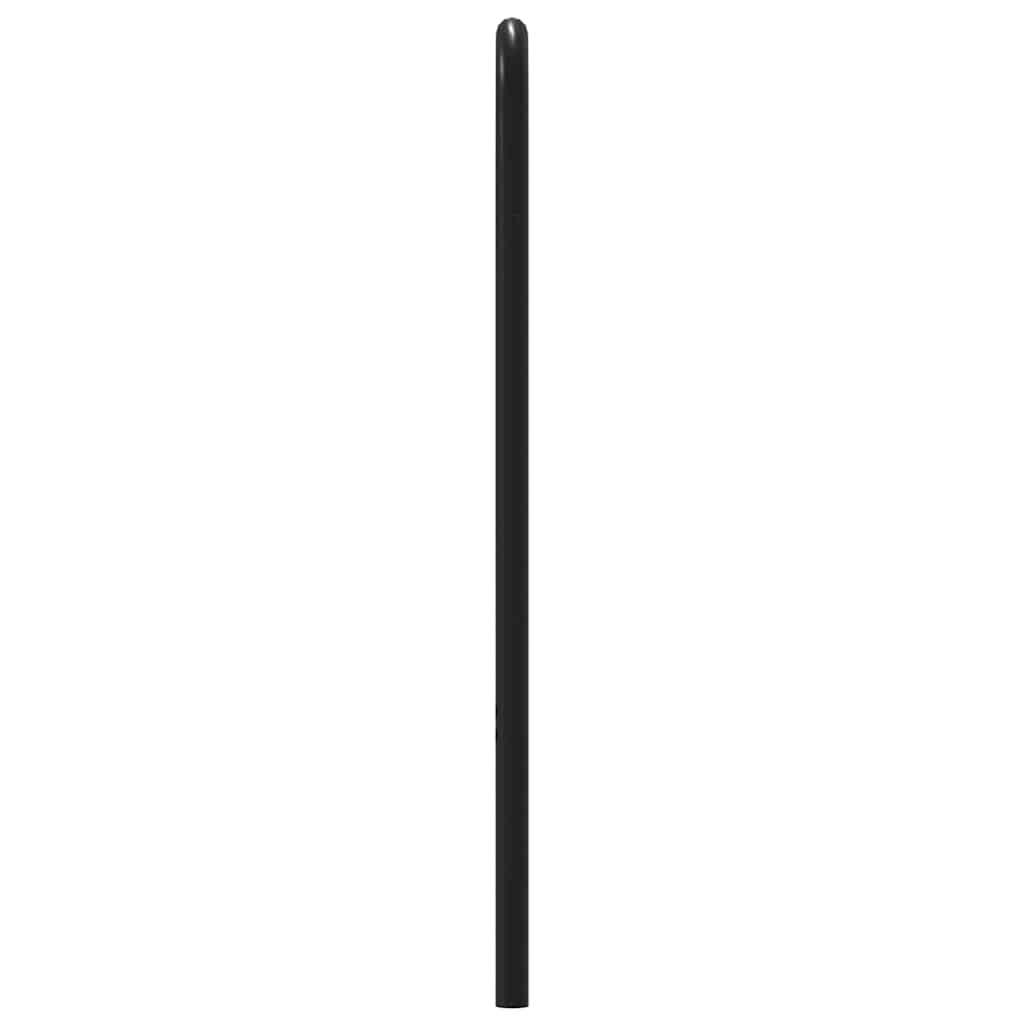 Cabeceira de substituição 120cm derivados madeira/aço carvalho castanho