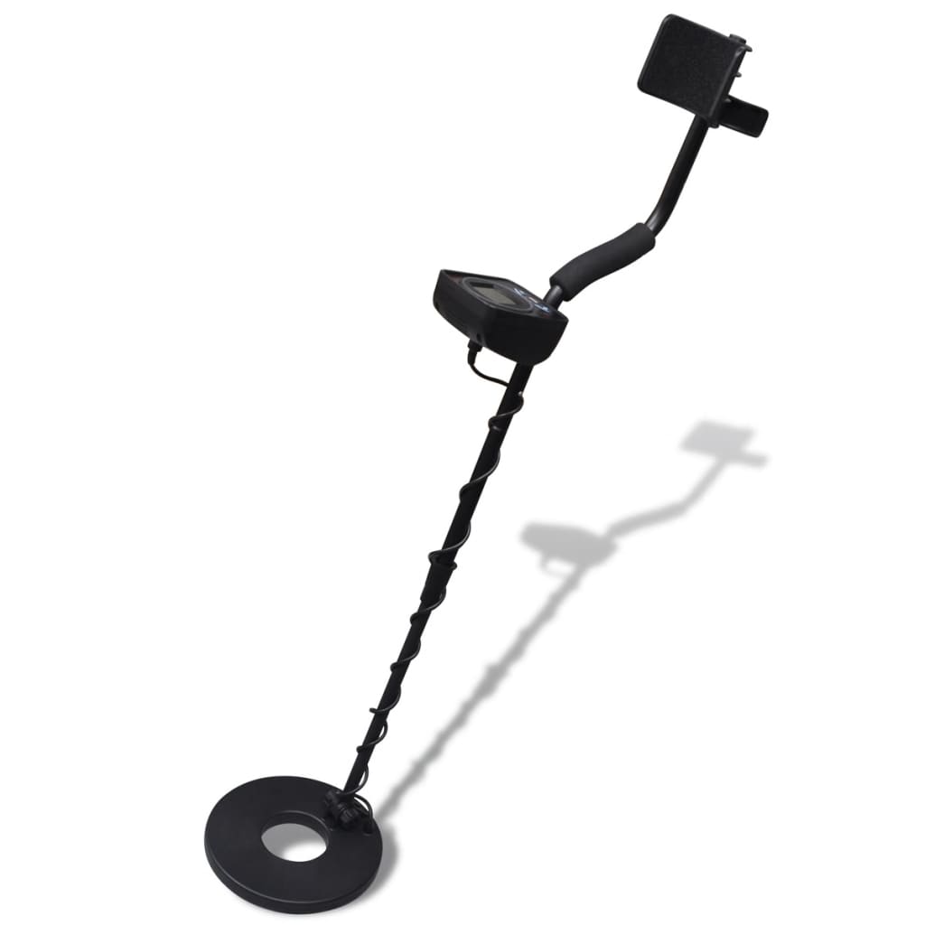 Detetor de metais 21 cm ecrã lcd profundidade pesquisa 300 cm