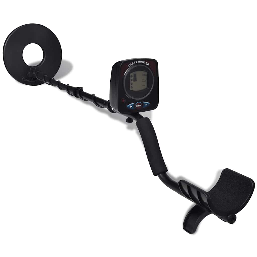 Detetor de metais 21 cm ecrã lcd profundidade pesquisa 300 cm