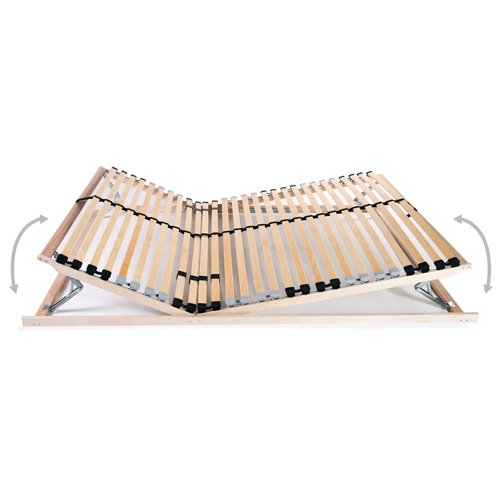 Estrado de ripas com 28 ripas 7 zonas 140x200 cm