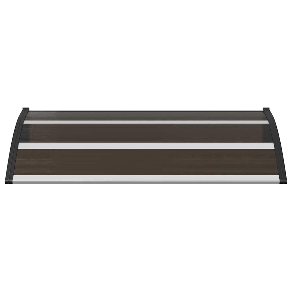 Toldo de porta 120x75 cm PC preto