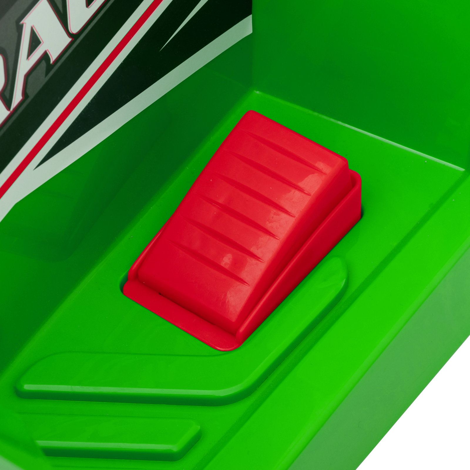 Quadriciclo elétrico para crianças veículo elétrico a bateria de 6v com velocidade de 2,5 km/h 70x41,5x48,5 cm verde