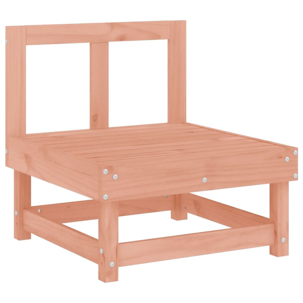 4 Pcs conjunto lounge de jardim madeira de douglas maciça