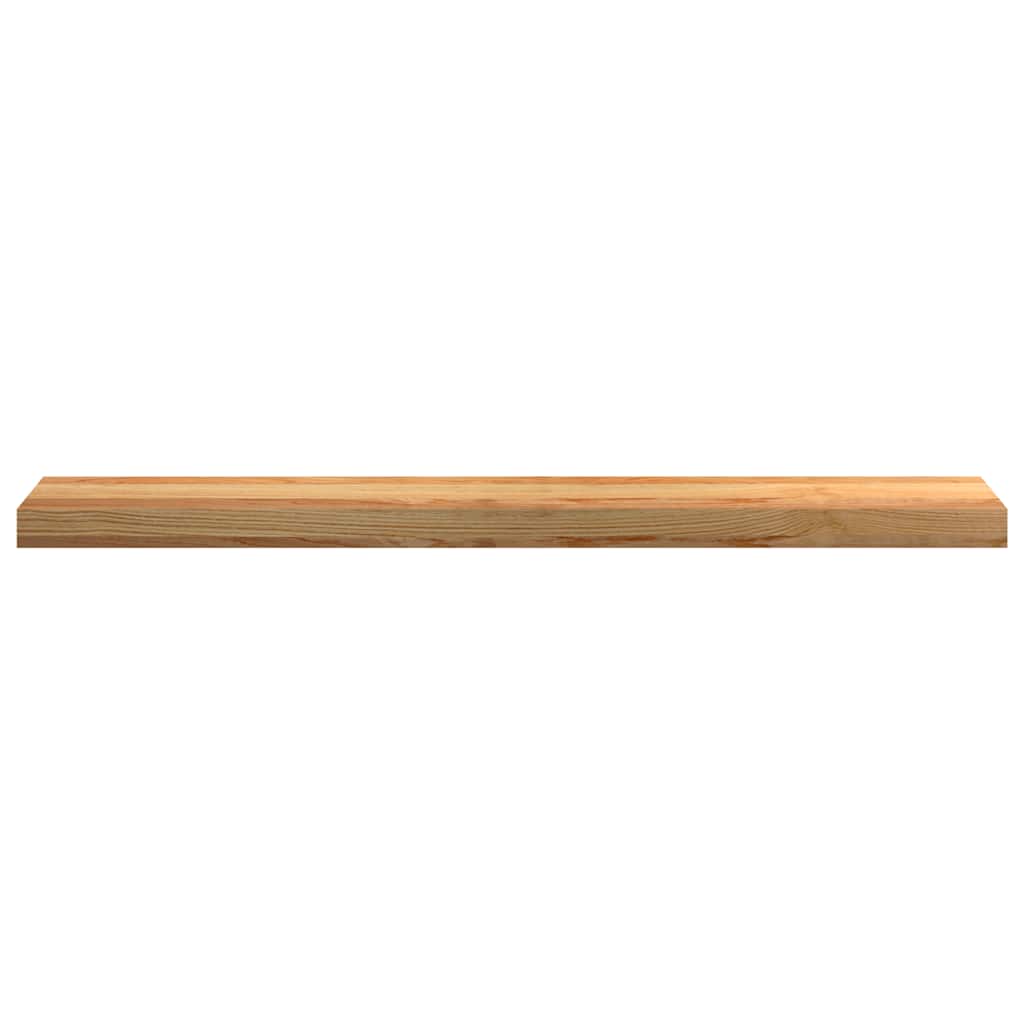 Soleiras da janela 2 pcs 100x15x2 cm carvalho castanho-claro