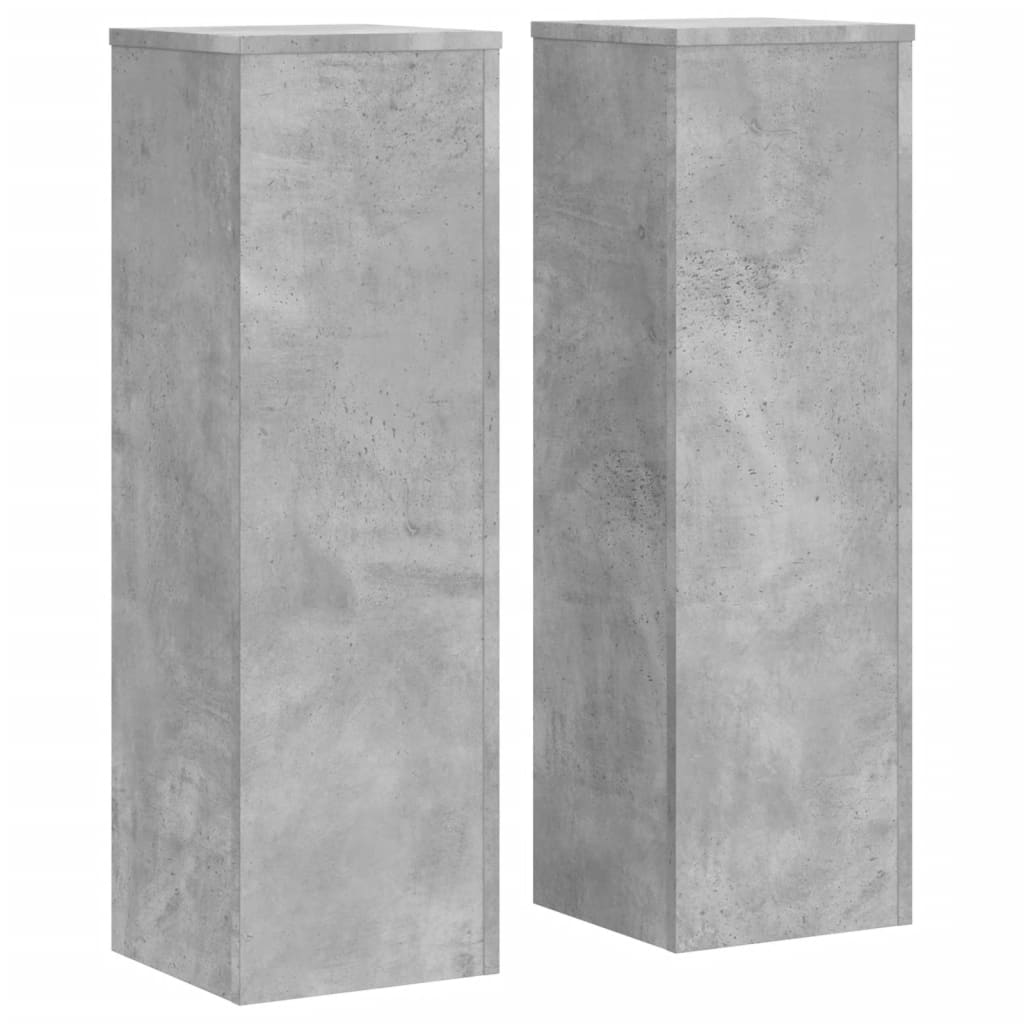 Suportes p/ plantas 2 pcs 25x25x80 cm derivados de madeira