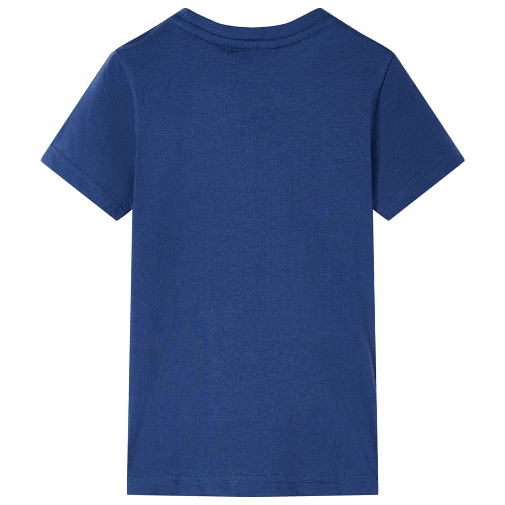T-shirt para criança azul-escuro 116