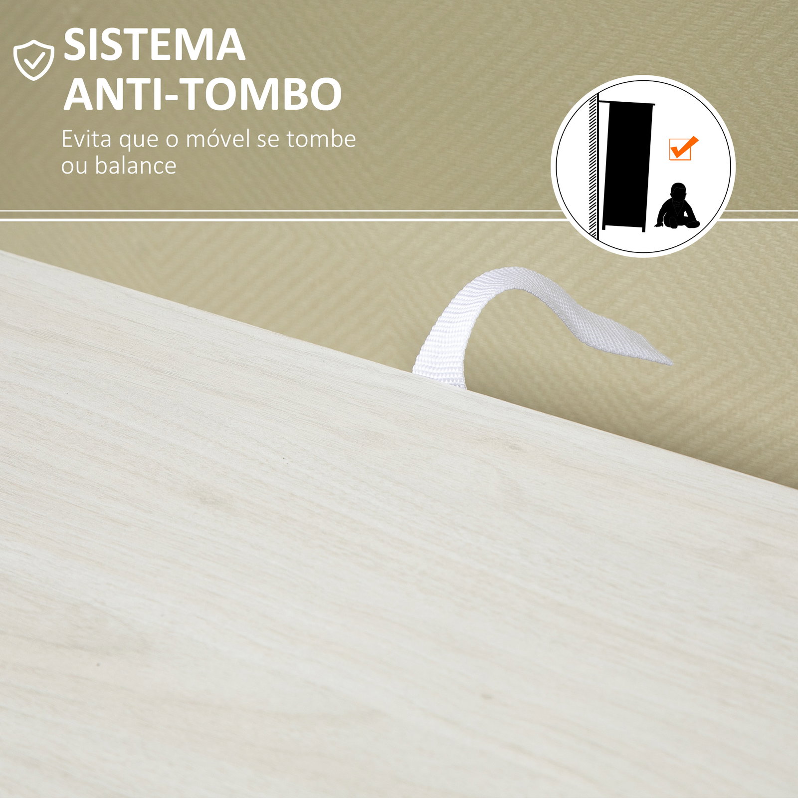 Armário de Sala de Estar Aparador Auxiliar com 4 Gavetas 1 Armário e Prateleira Inferior Móvel de Armazenamento 54x29x83cm Branc