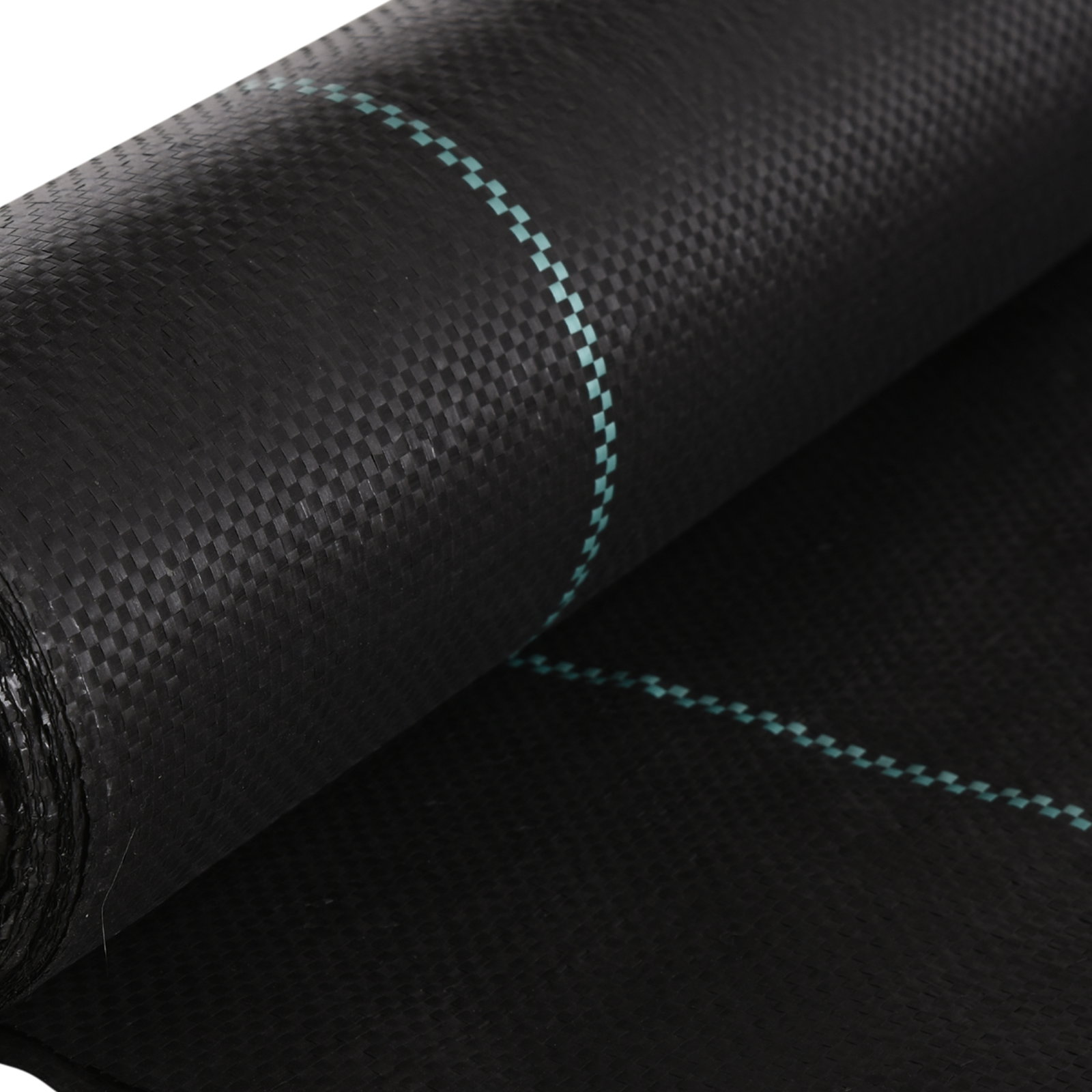 Rolo de malha anti-ervas 2x25 m malha geotêxtil 60 g/m² para controlo de ervas daninhas de jardim malha anti-ervas preta