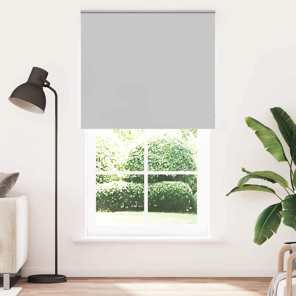 Persiana de enrolar 125x230 cm largura tecido 121,6cm poliéster