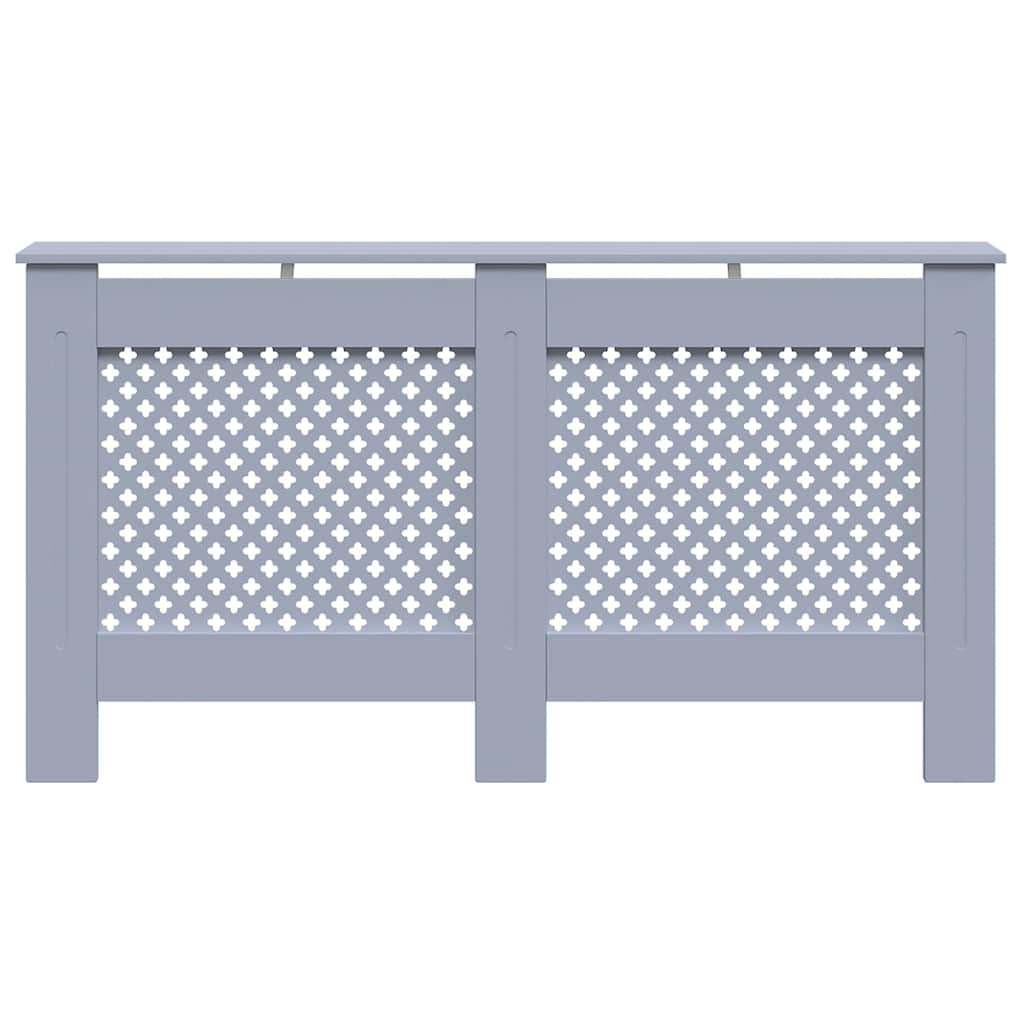 Cobertura de radiador 152x19x81,5 cm MDF antracite