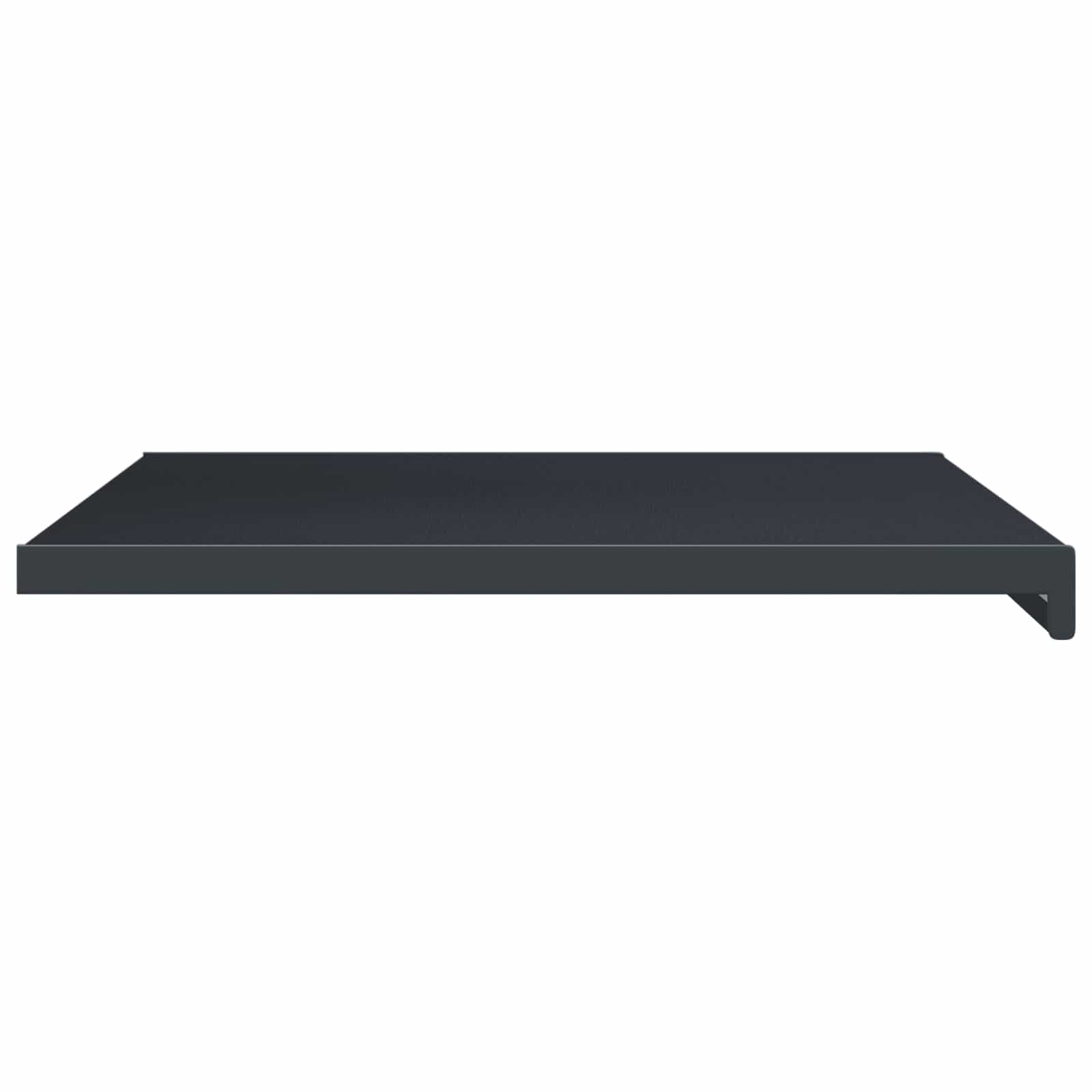 Soleira de janela antracite com veios de madeira PVC