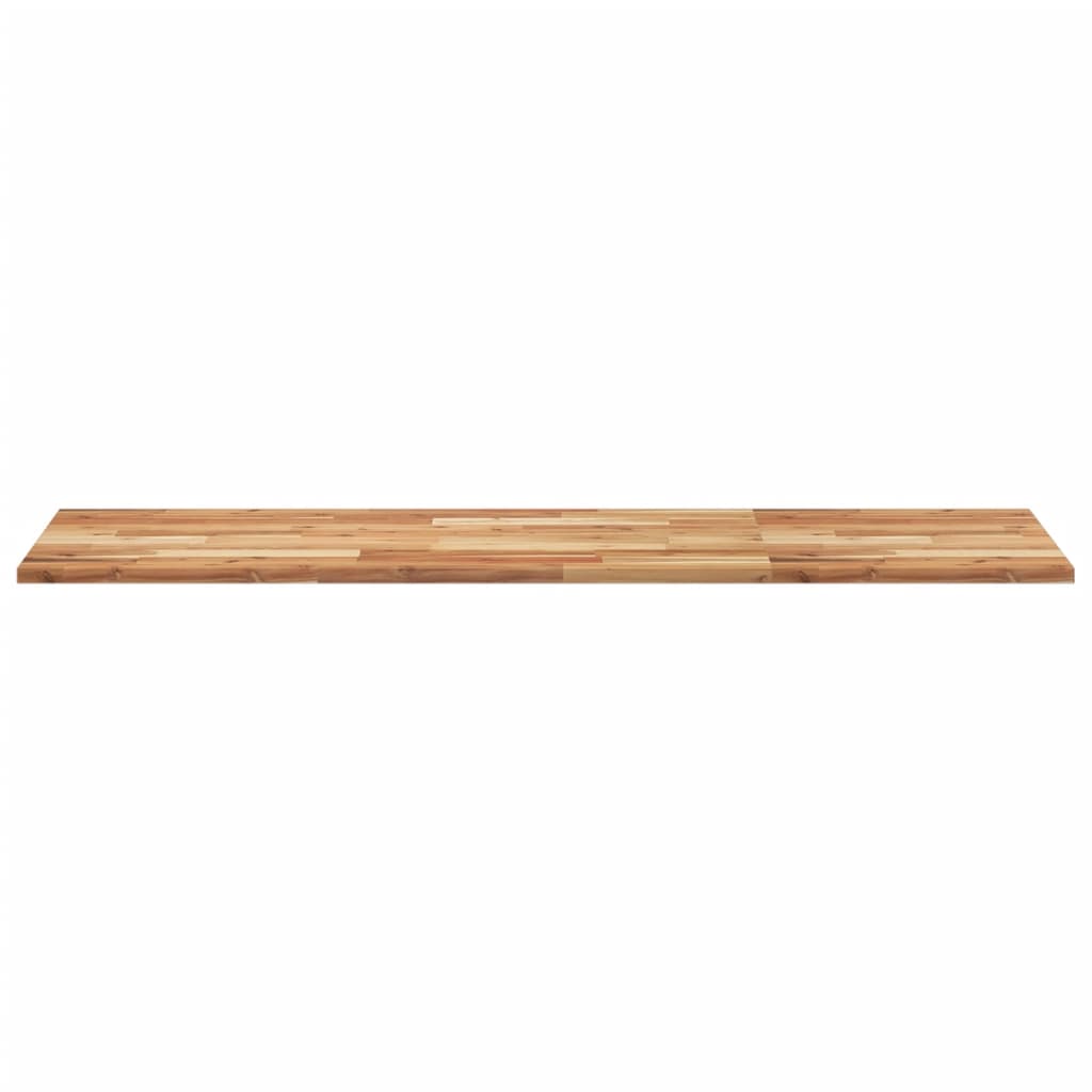 Tampo p/ móvel de wc 120x50x2cm acácia maciça acabamento a óleo