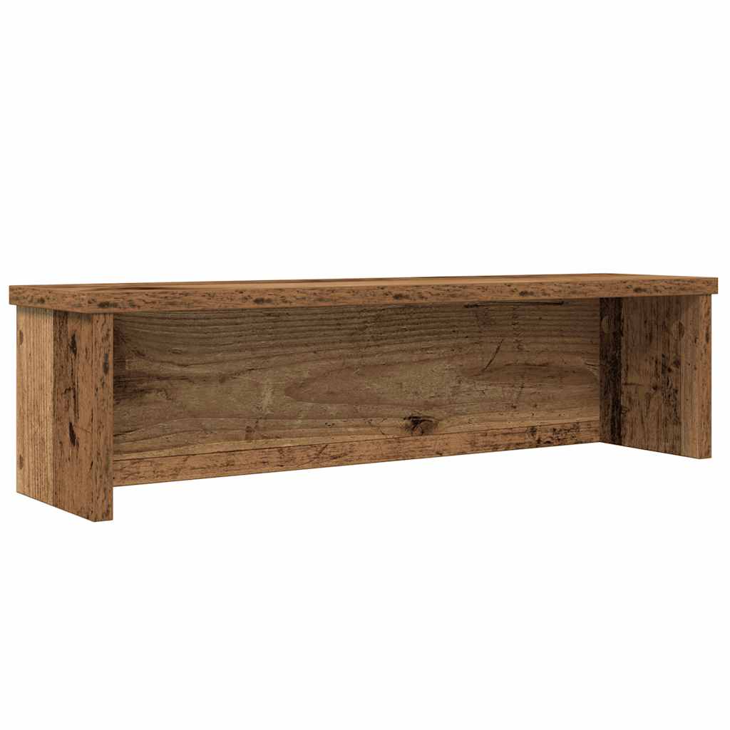 Racks de cozinha empilhável 2 pcs madeira velha 60x15x16 cm