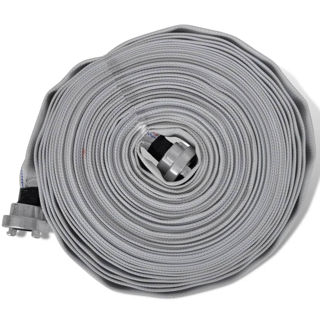 Mangueira de incêndio lisa 20 m com acoplamentos d-storz 2,54cm