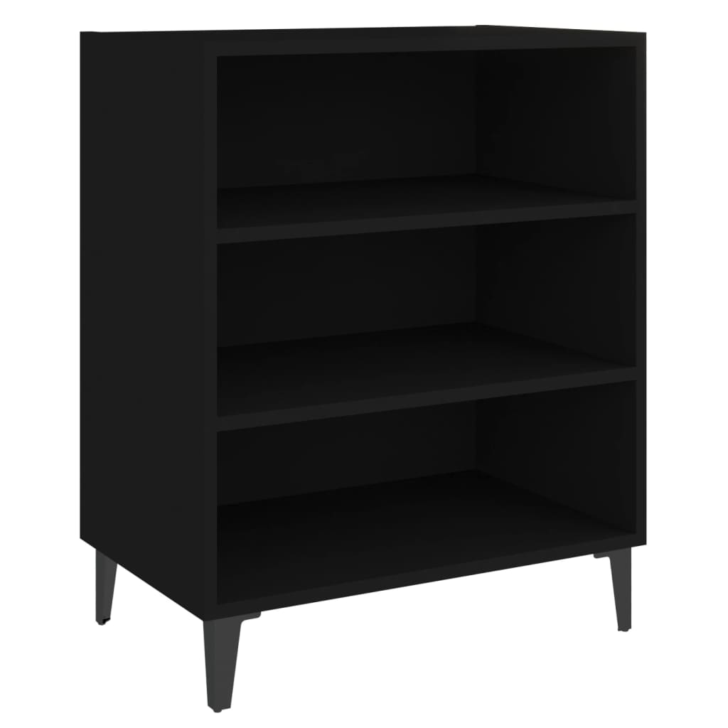 Aparador 57x35x70 cm contraplacado preto