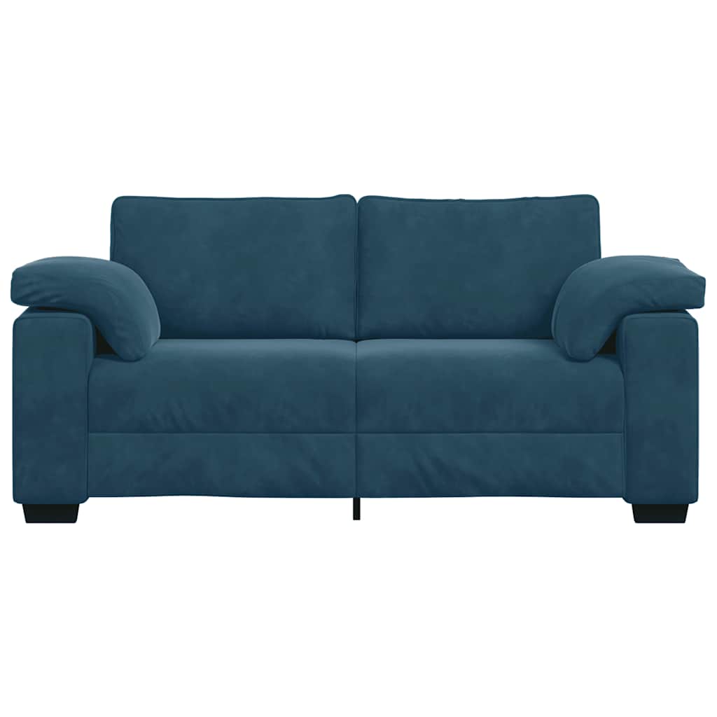 Sofá-luvas 180x77x82 cm veludo azul