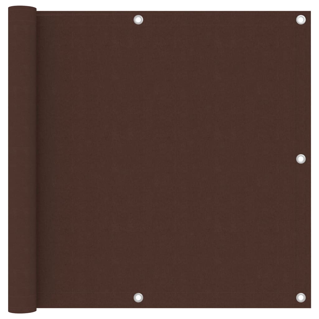 Tela de varanda 90x300 cm tecido oxford castanho