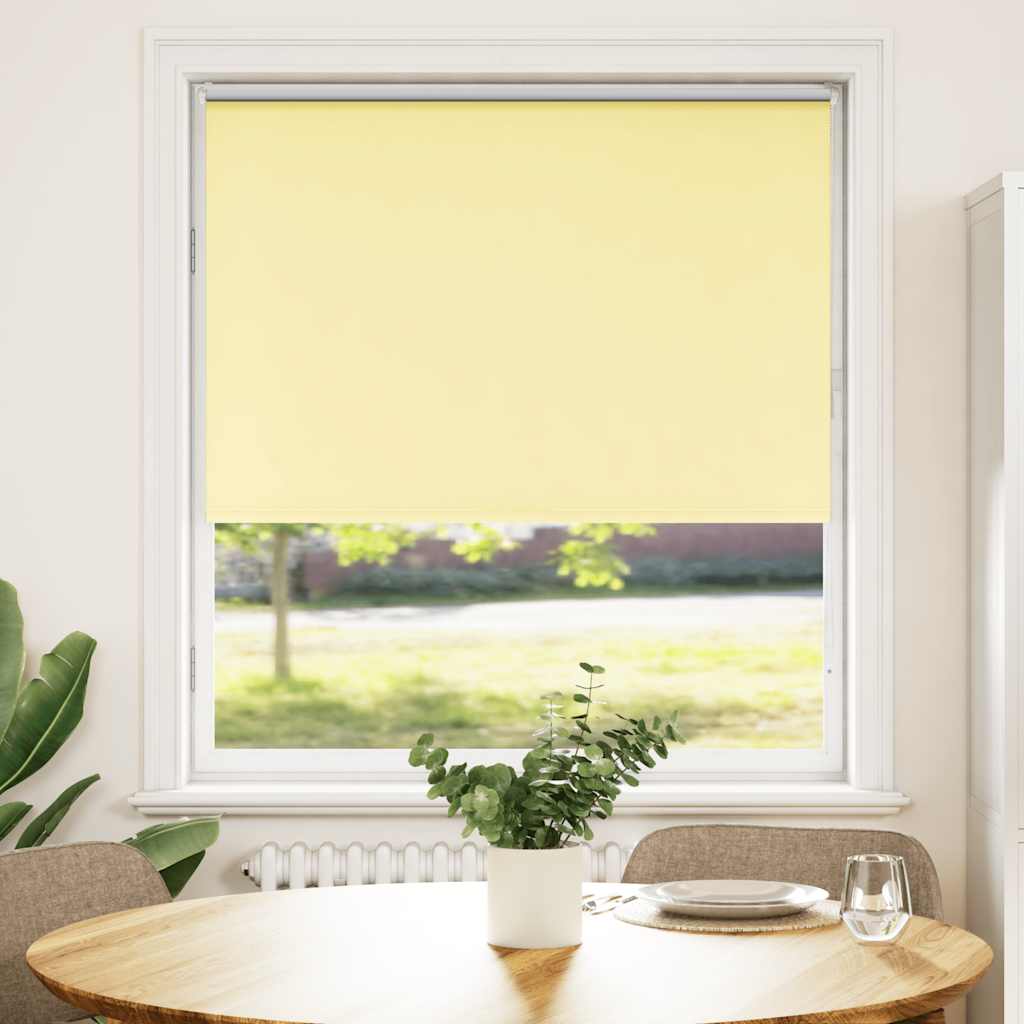 Persiana de enrolar 90x150 cm largura tecido 85,7 cm poliéster