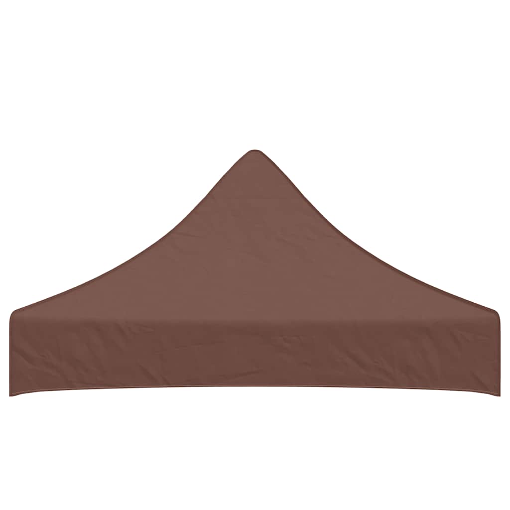 Teto para tenda de festas 2x2 m 270 g/m² castanho