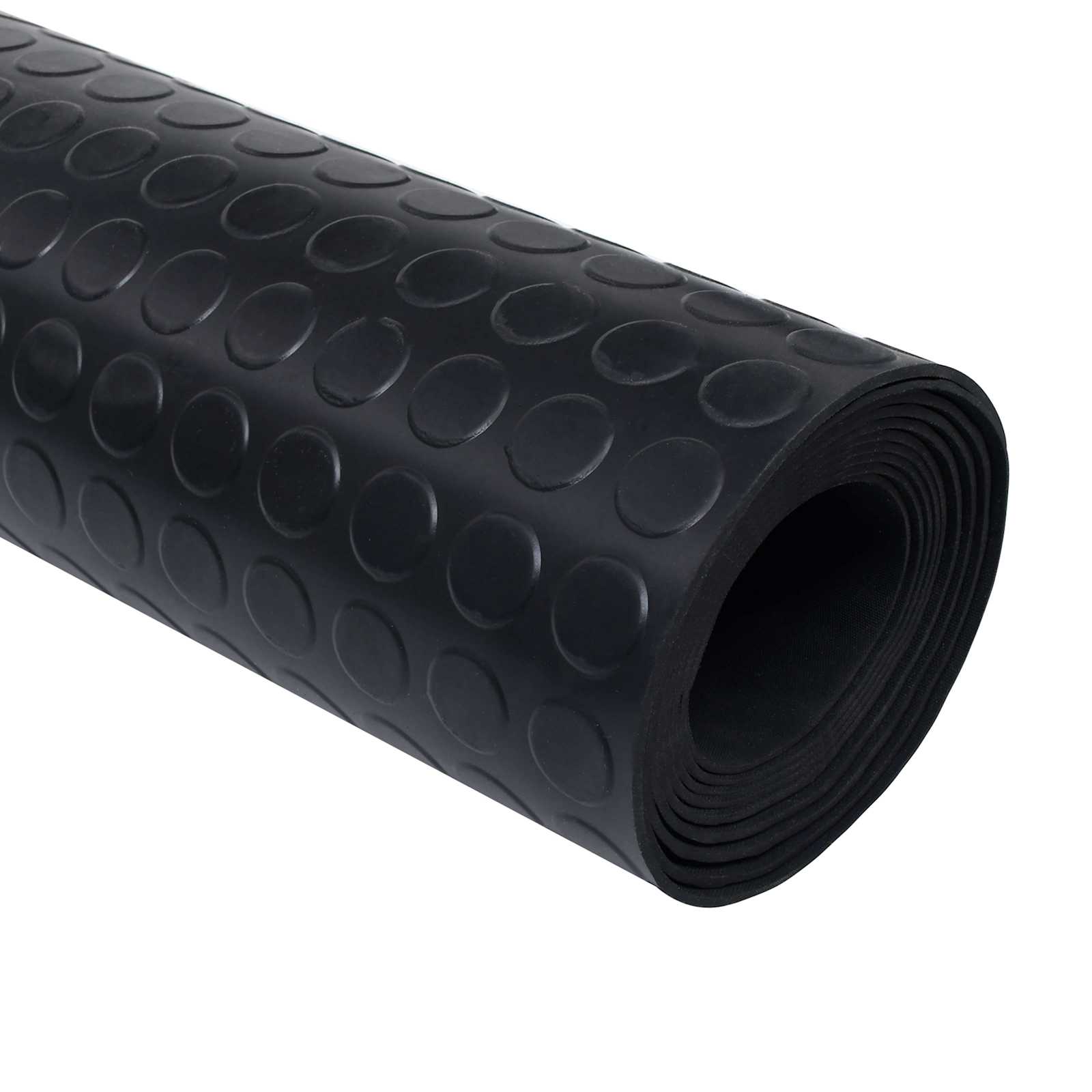 Tapete de piso preto 1,5 x 2 m borracha