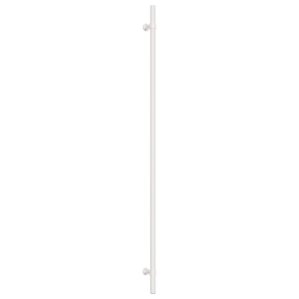 Puxadores para móveis 20 pcs 480 mm aço inoxidável prateado