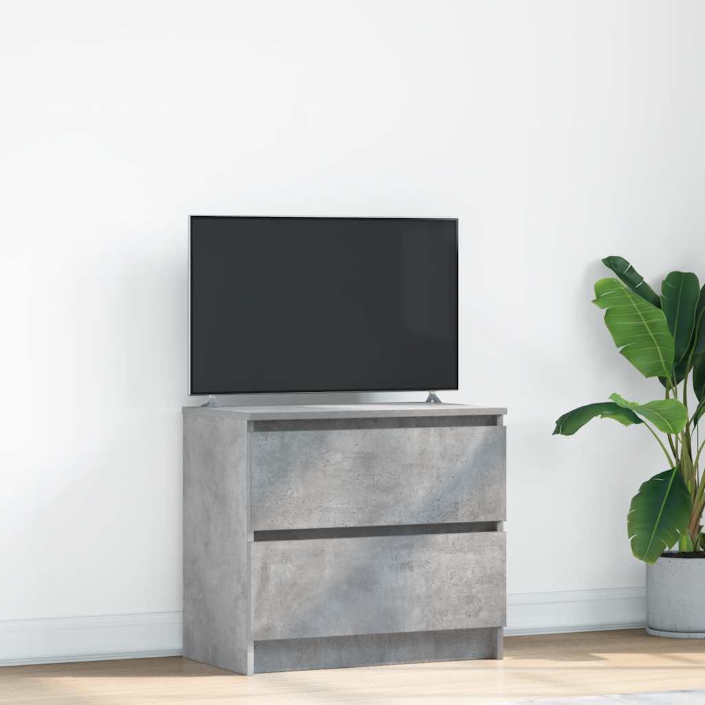 Móvel de TV 60x35x54 cm derivados de madeira cinzento cimento