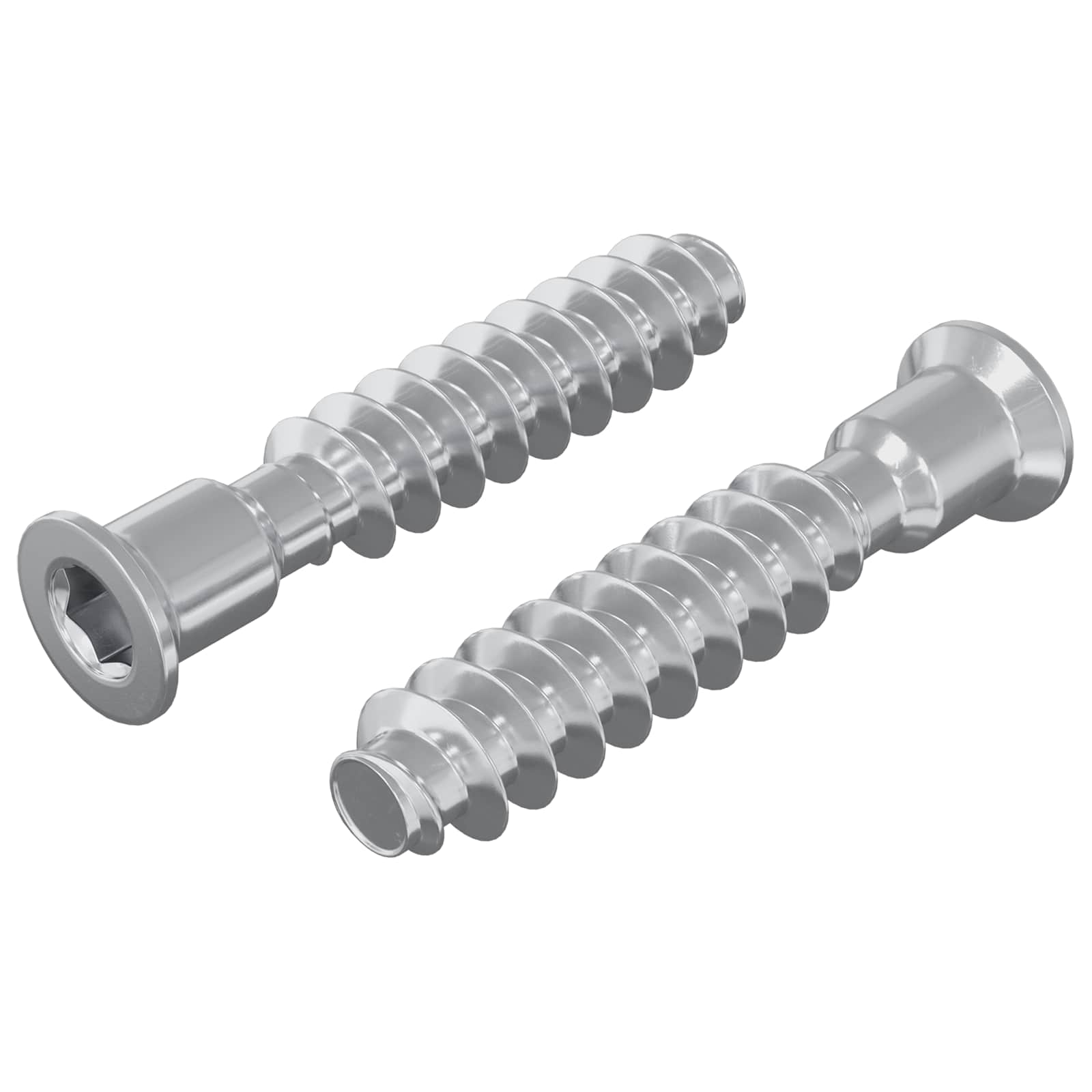 Parafuso com cabeça de tampa 2 unid. prateado m7 x 40 mm aço