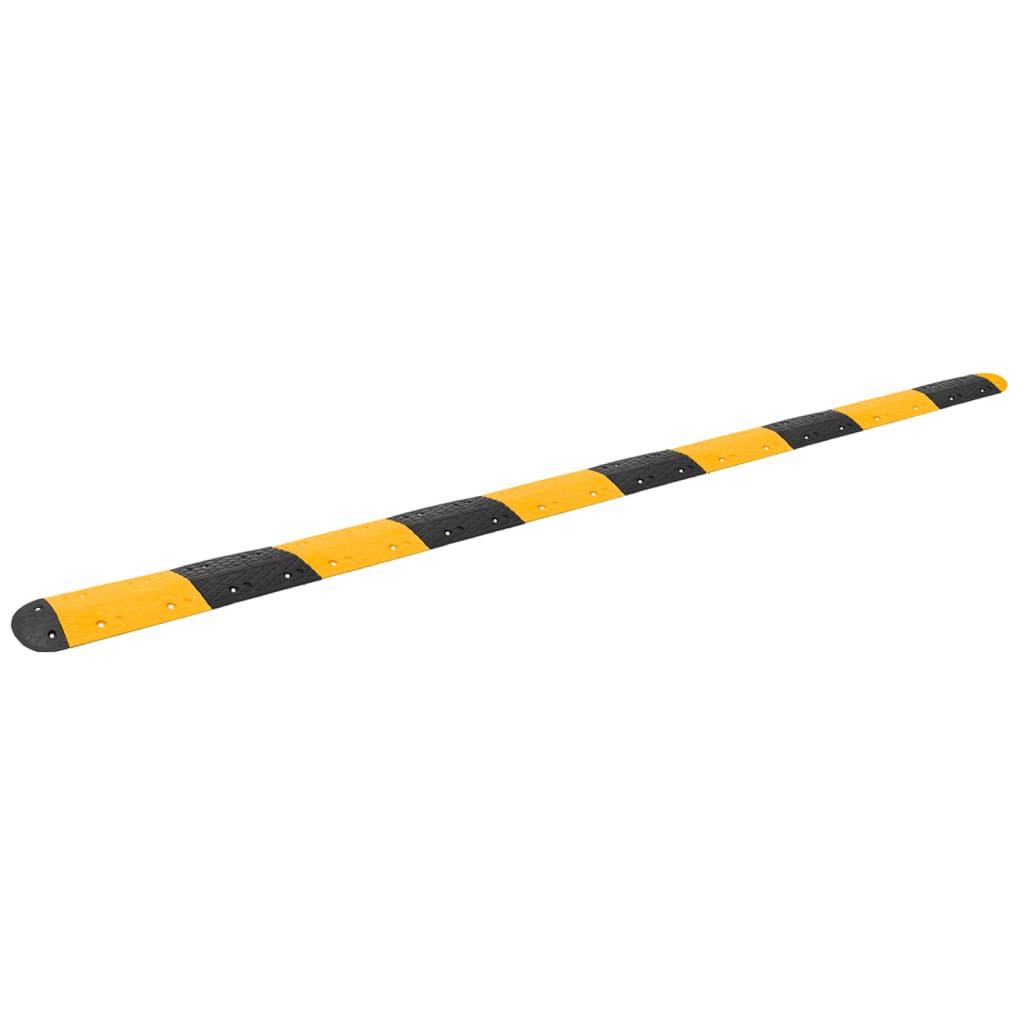 Lomba 517x32,5x4 cm borracha preto e amarelo