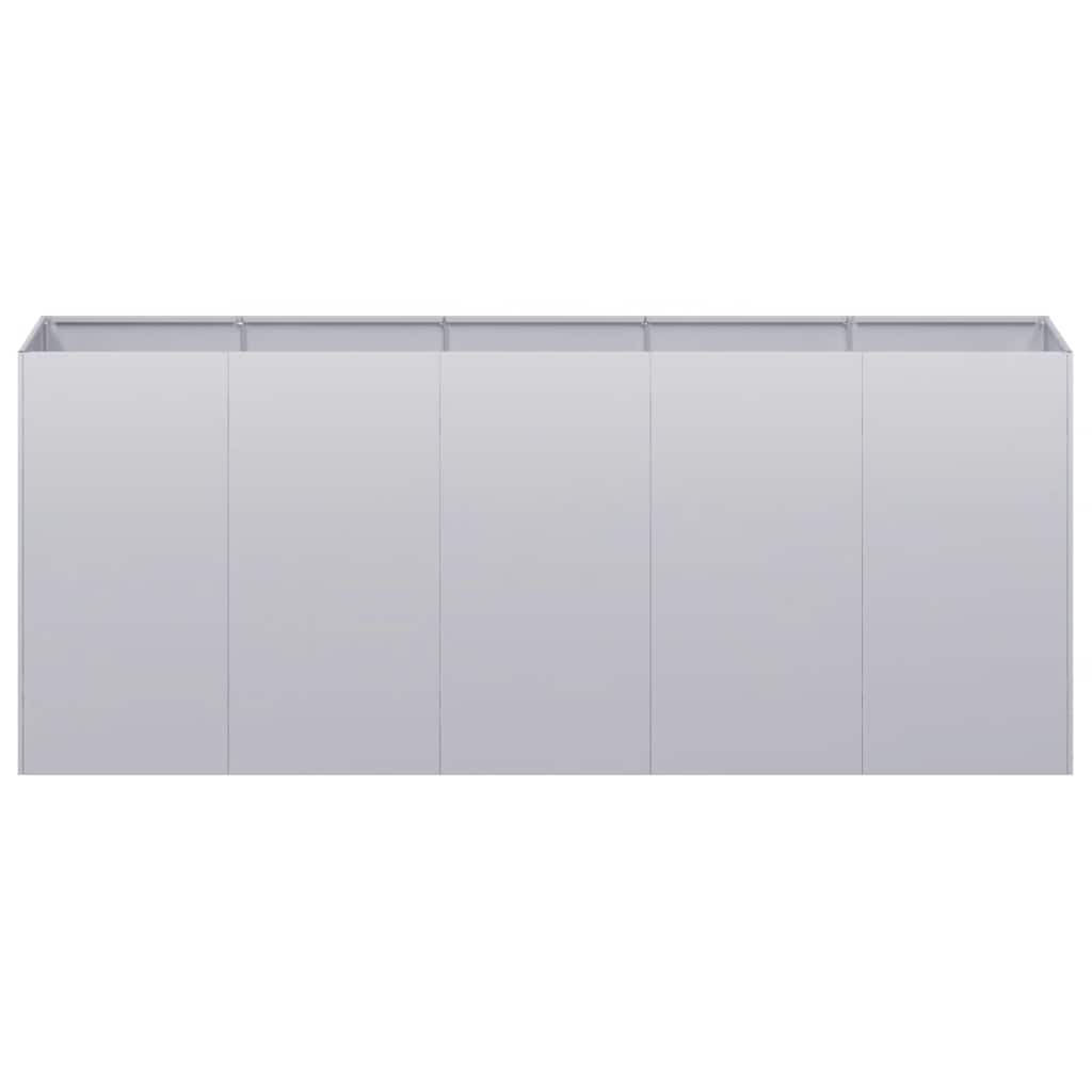 Planter 200x40x80 cm aço galvanizado