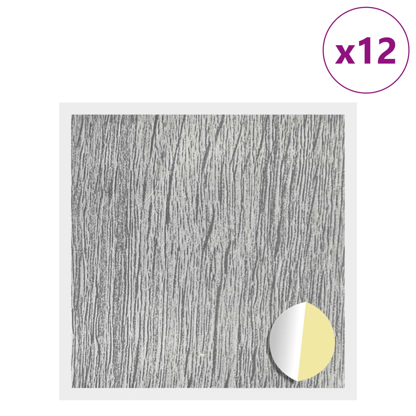 Capa de parafuso autoadesiva 12 unid. cinza sonoma