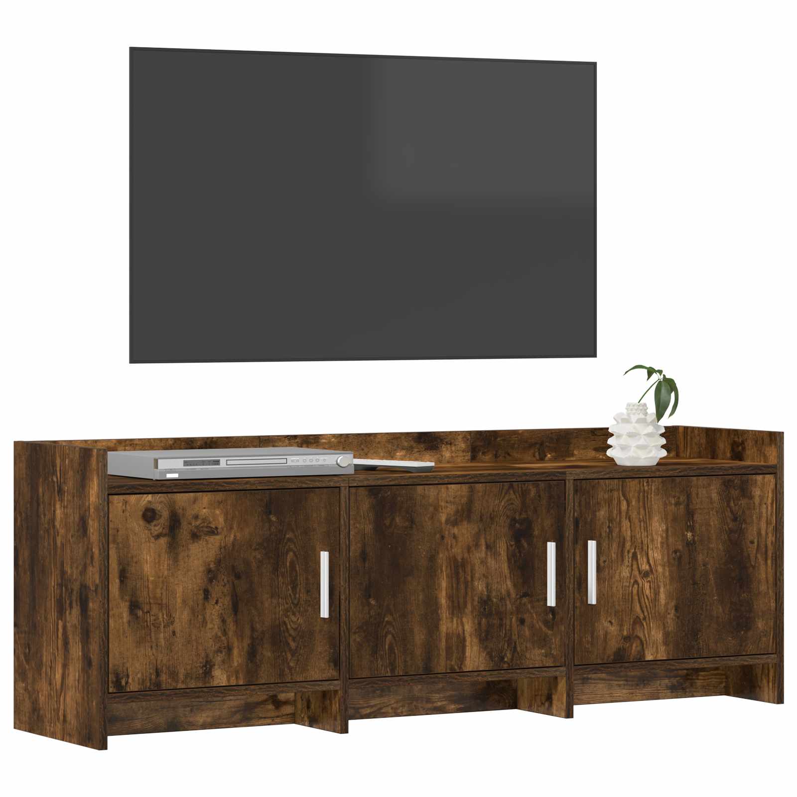 Gabinete para TV 130 x 33 x 47 cm carvalho fumado