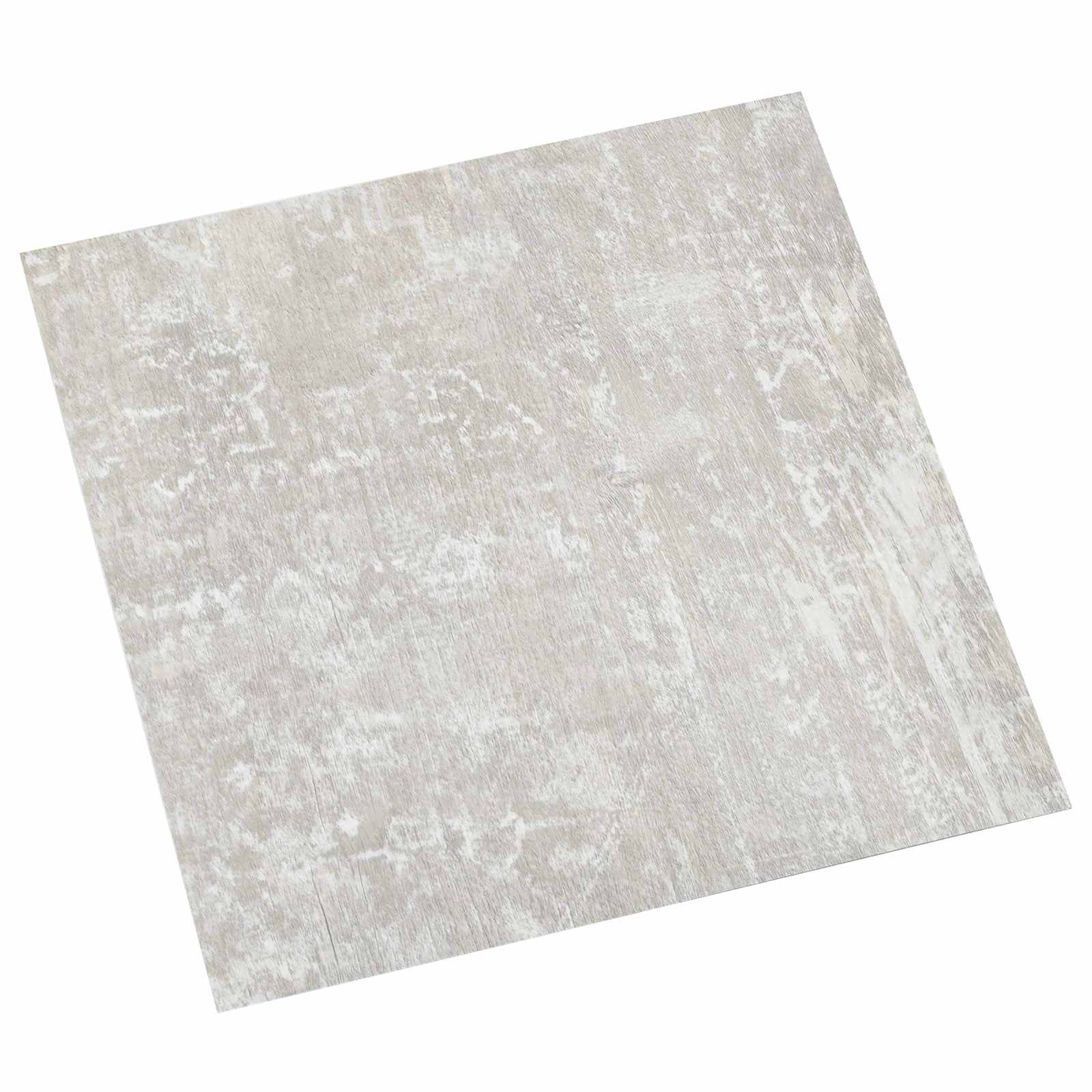 Pranchas de piso autoadesivo cinzento-claro 30,5 x 30,5 cm