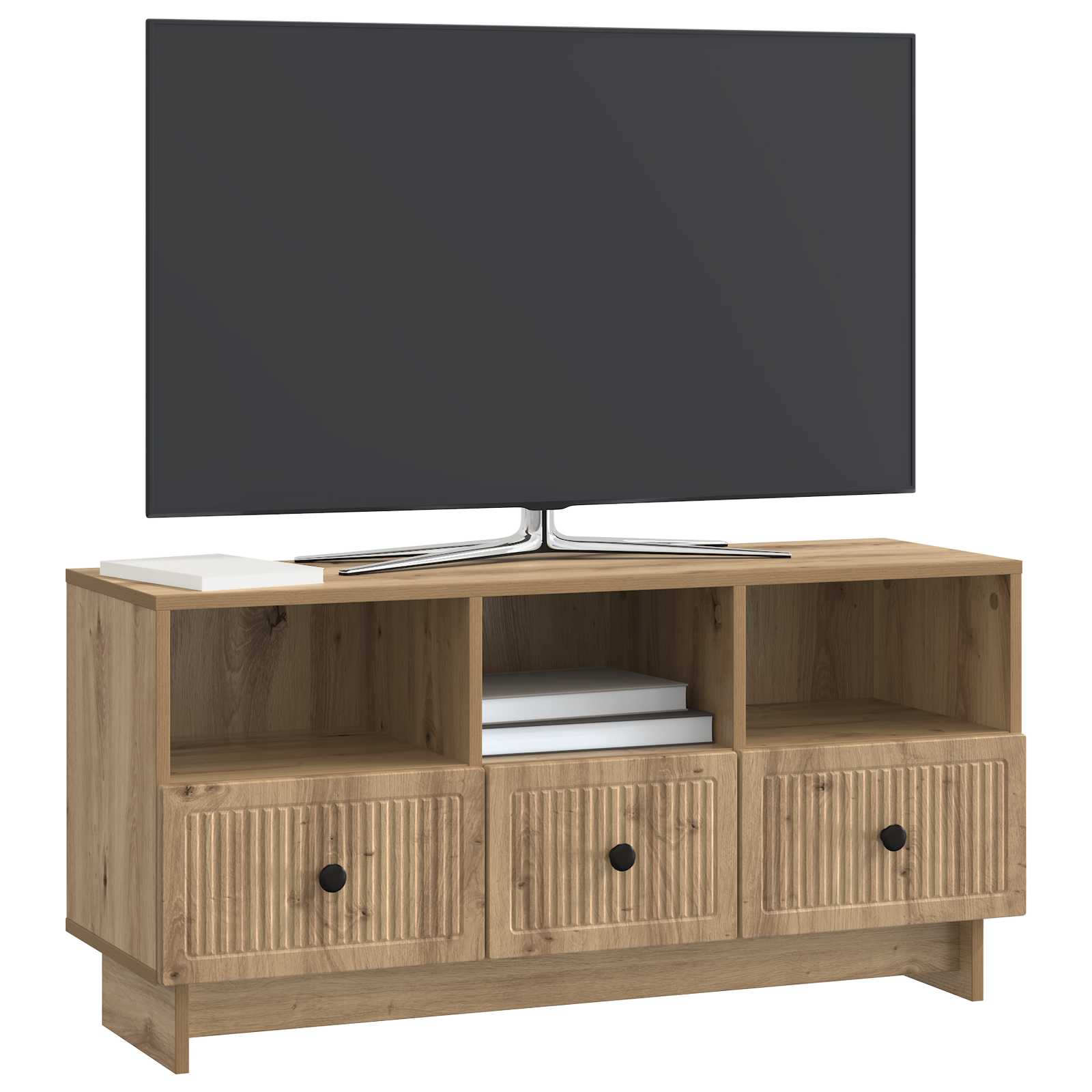 Gabinete para TV 102 x 34,5 x 50 cm carvalho arttisan