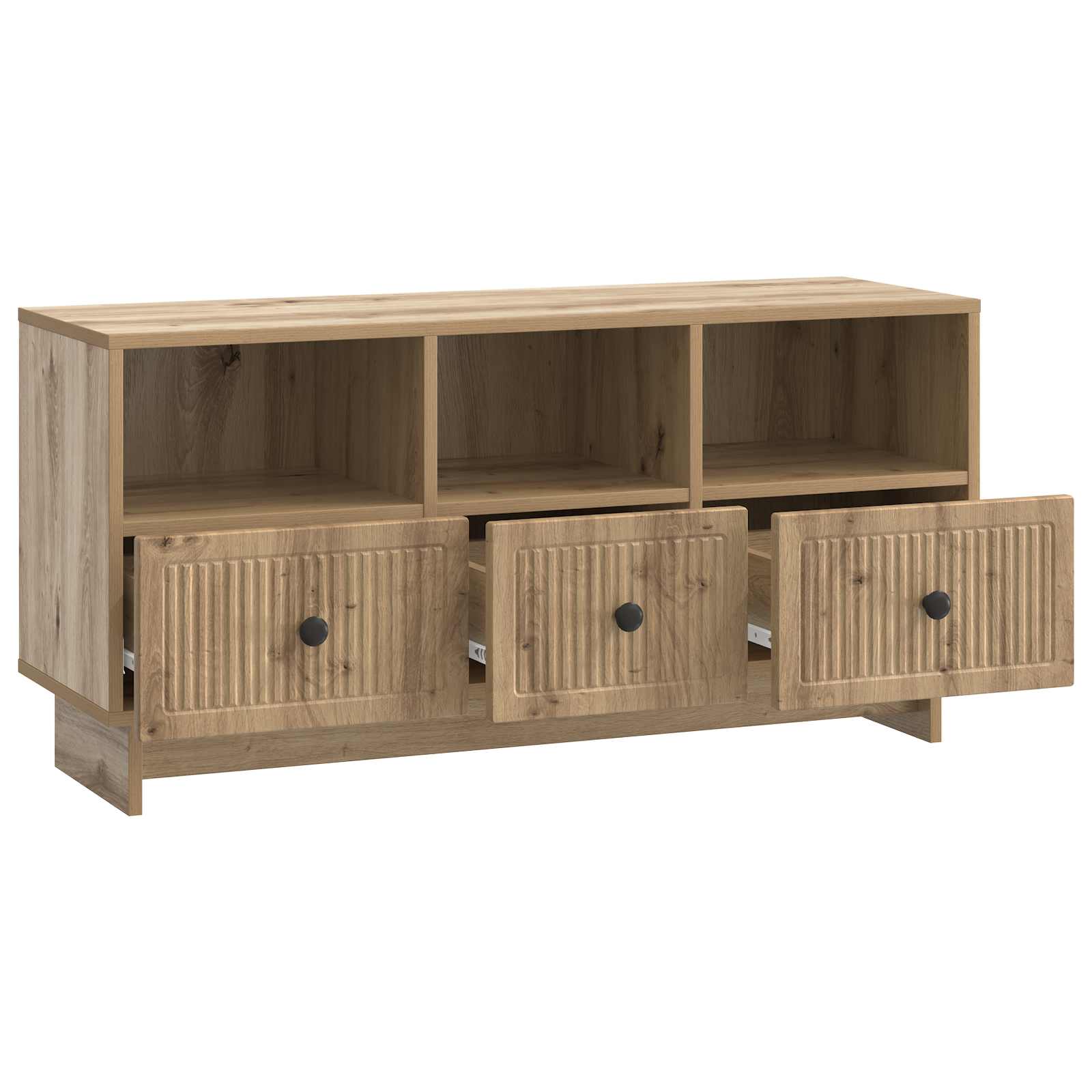 Gabinete para TV 102 x 34,5 x 50 cm carvalho arttisan