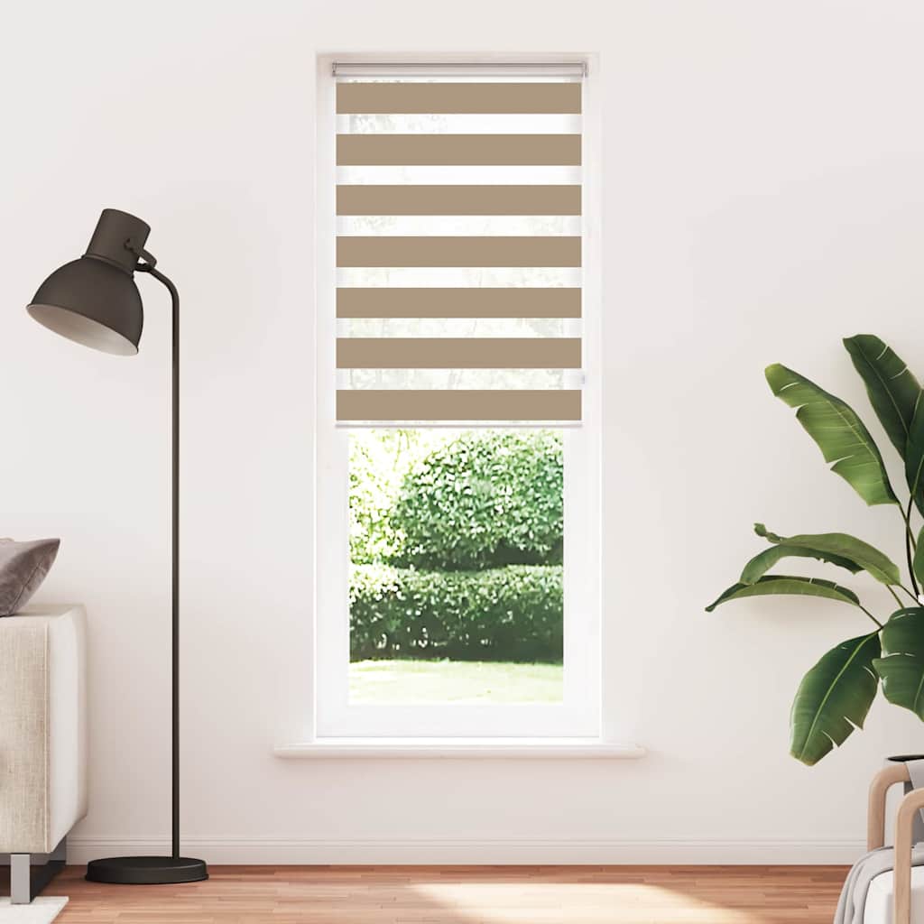 Cortina de zebra 80x230 cm largura do tecido 75,9 cm poliéster