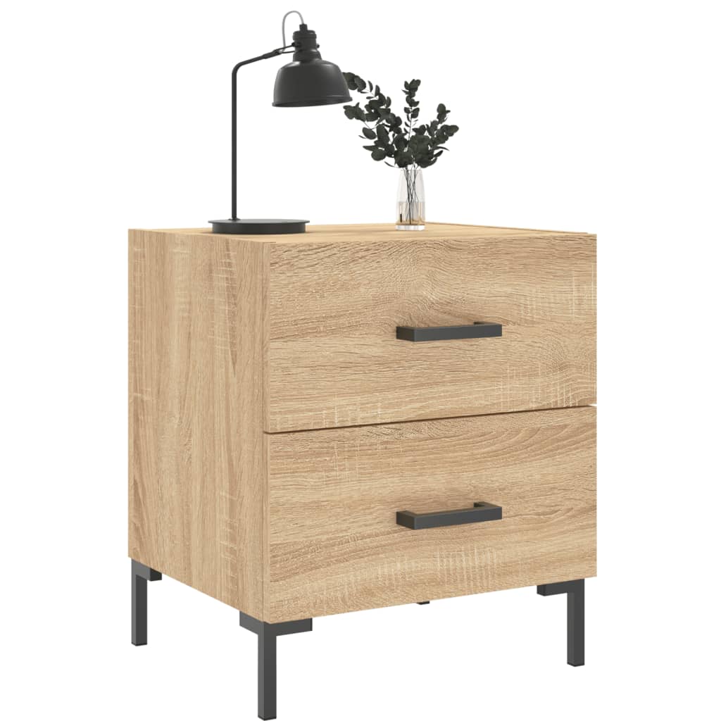 Mesa cabeceira 40x35x47,5 cm derivados madeira carvalho sonoma
