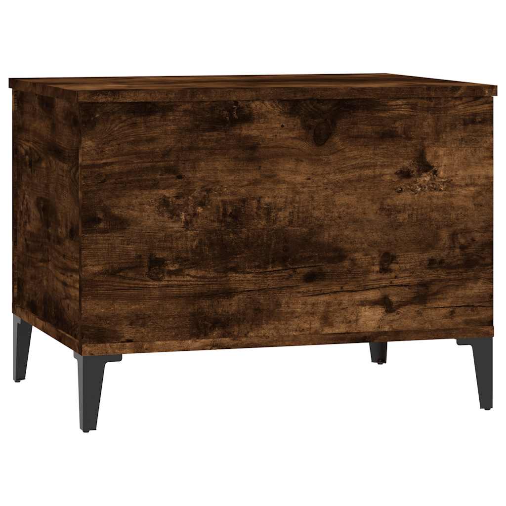 Mesa de centro 60x44,5x45 cm derivados madeira carvalho fumado