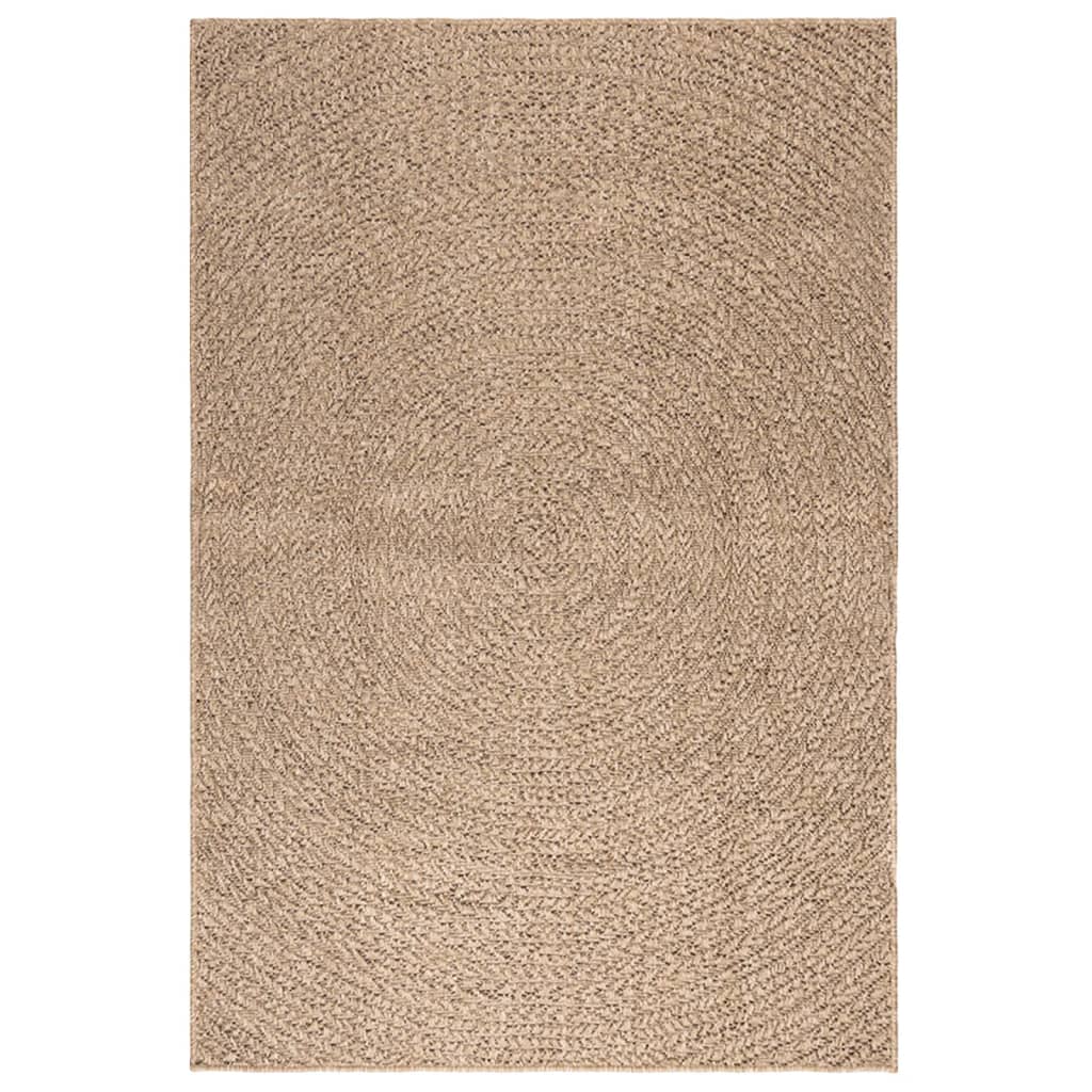 Tapete zizur 120x170 cm aspeto de juta interior e exterior