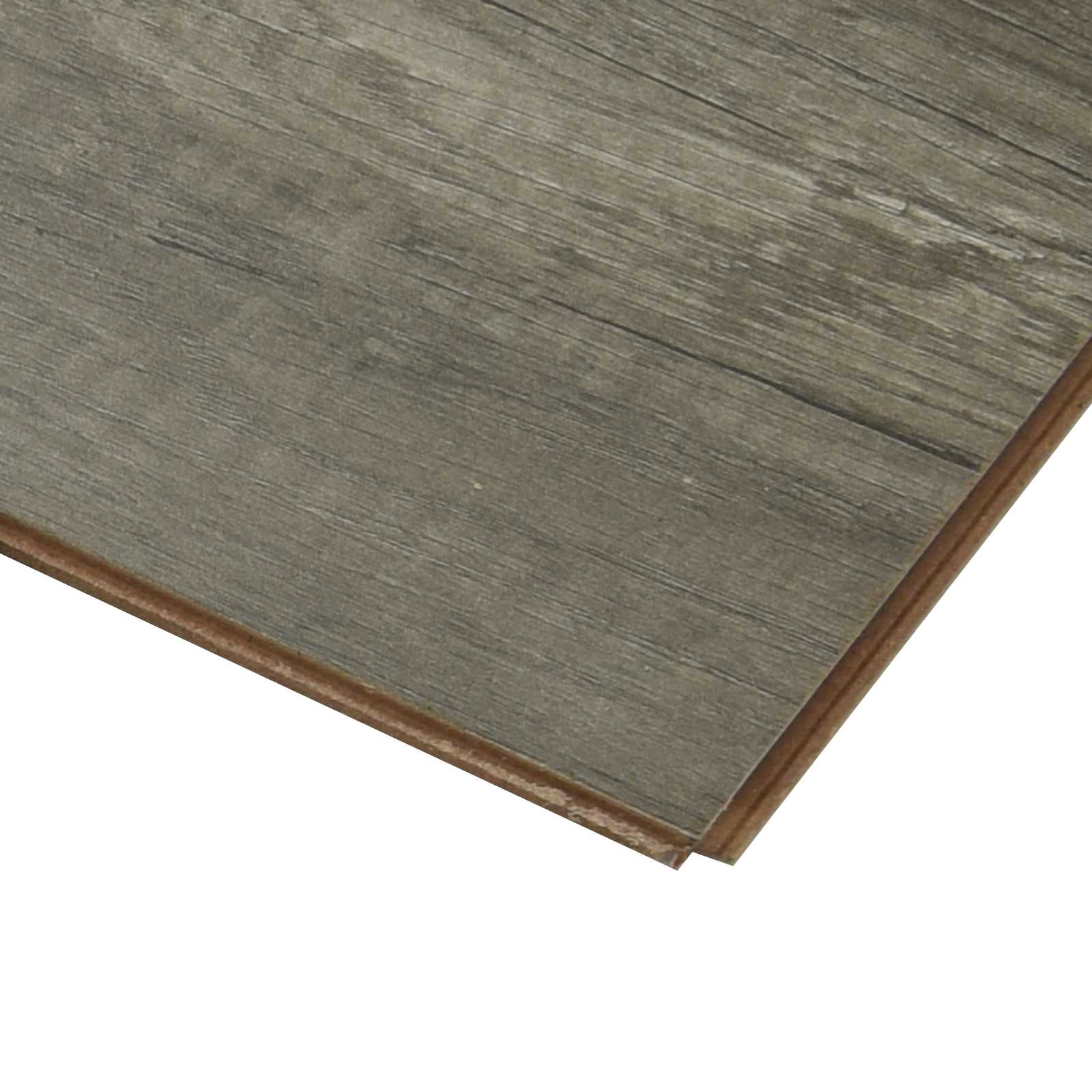 Piso laminado cinza envelhecido 101 x 20 x 0,8 cm 15 unid.