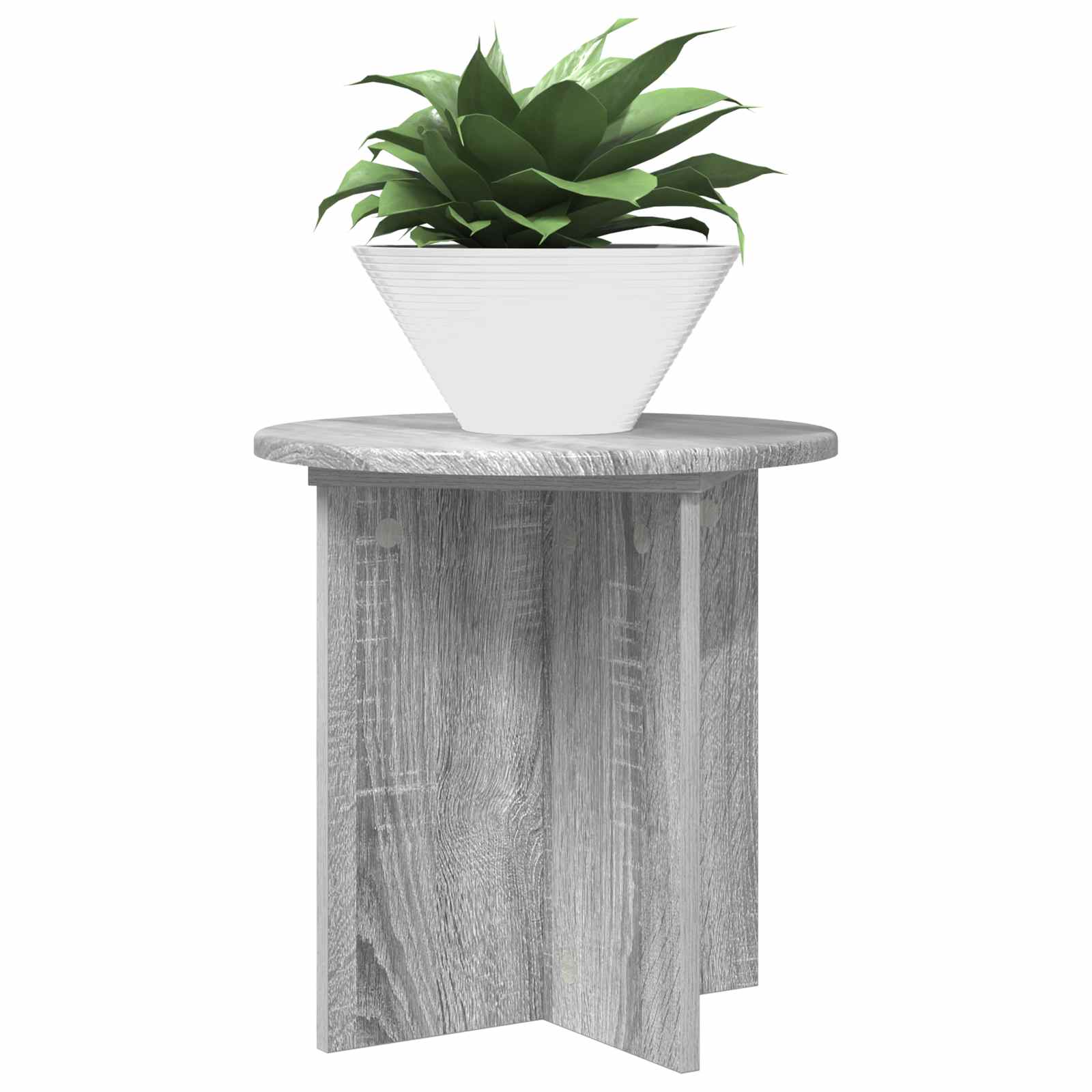 Suporte para plantas 2 unid. sonoma cinzento 40 x 40 x 40 cm