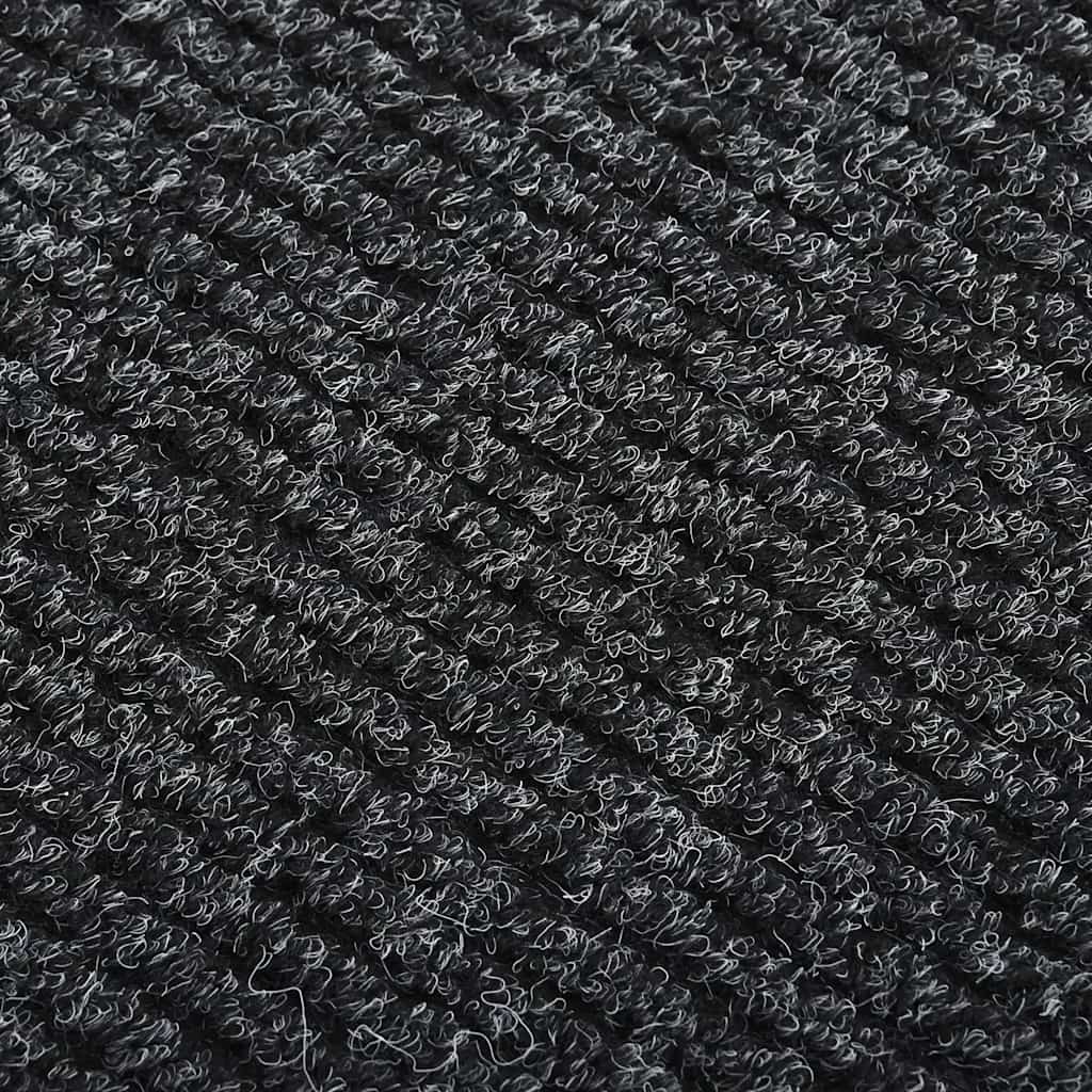 Tapete/passadeira de entrada 100x500 cm antracite
