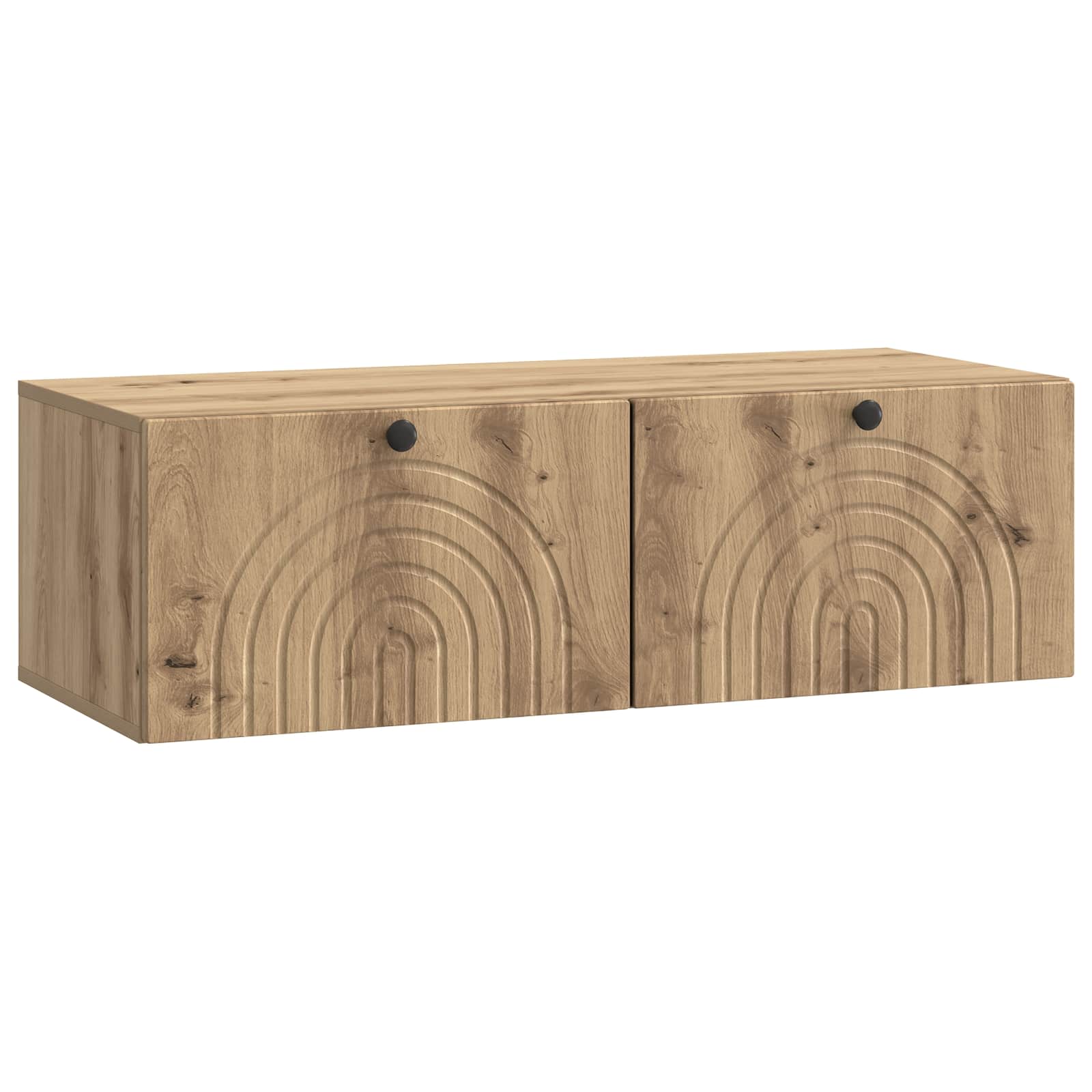 Gabinete de TV de parede 99 x 41 x 30 cm carvalho arttisan