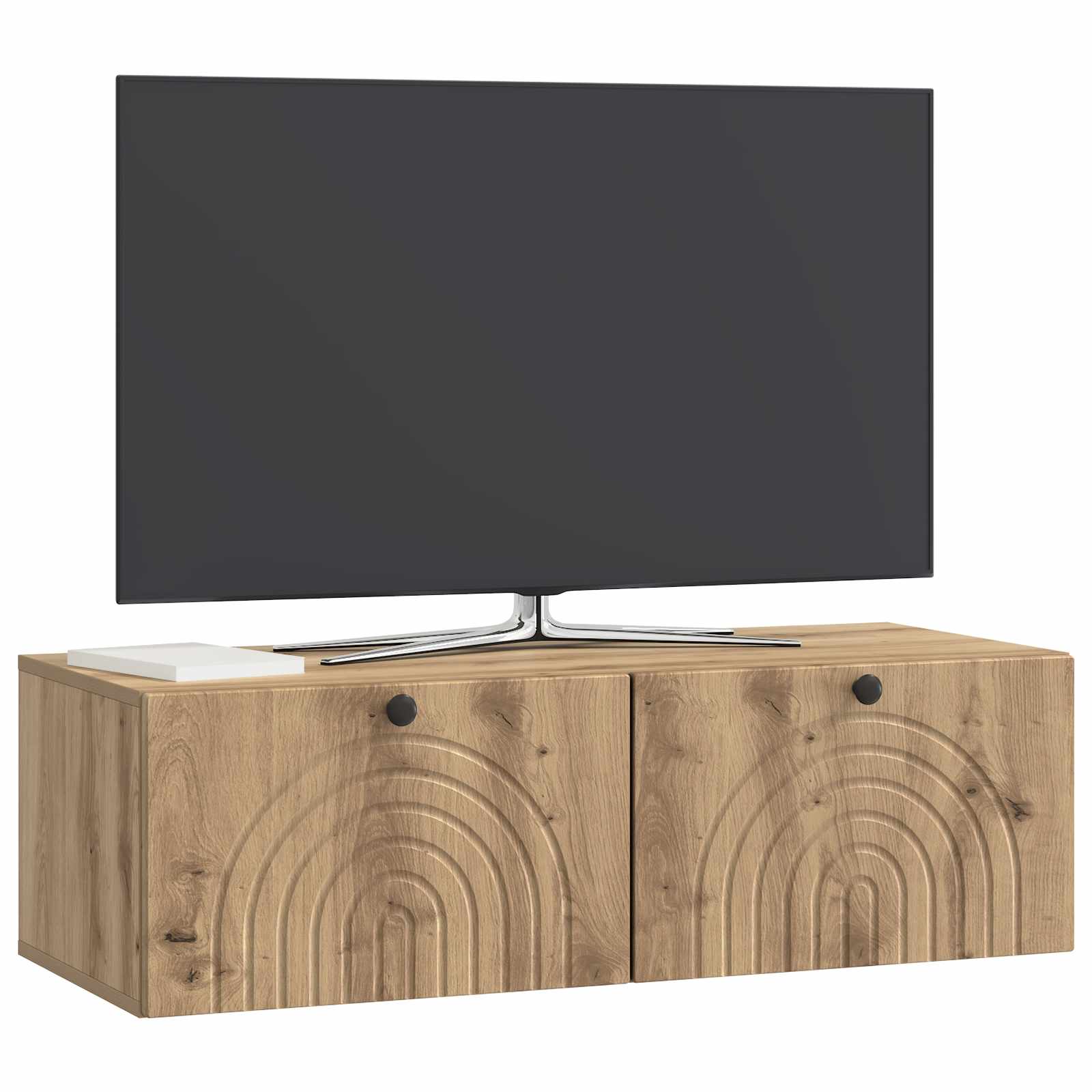 Gabinete de TV de parede 99 x 41 x 30 cm carvalho arttisan