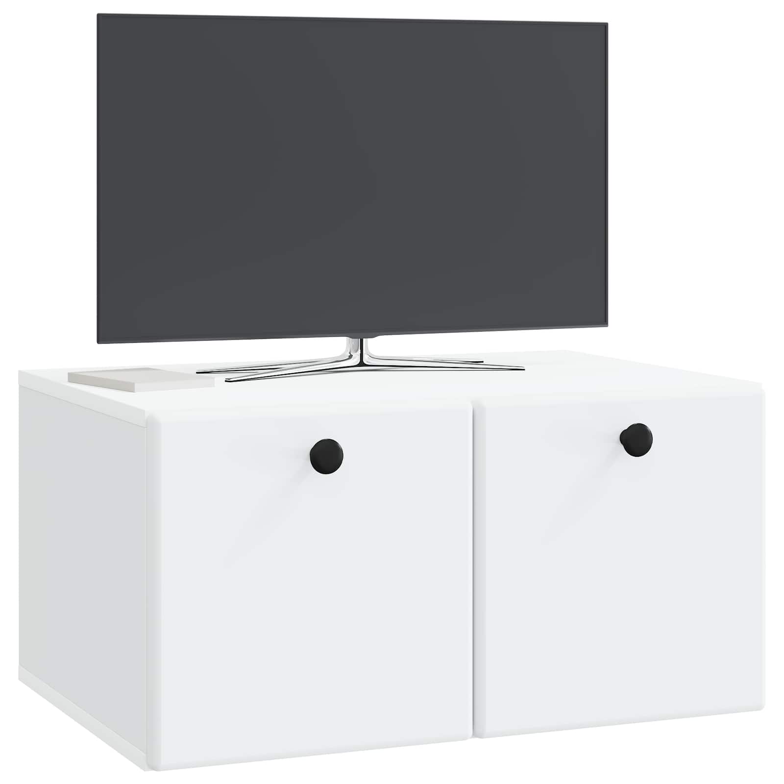 Gabinete de TV de parede 59,5 x 41 x 30 cm branco