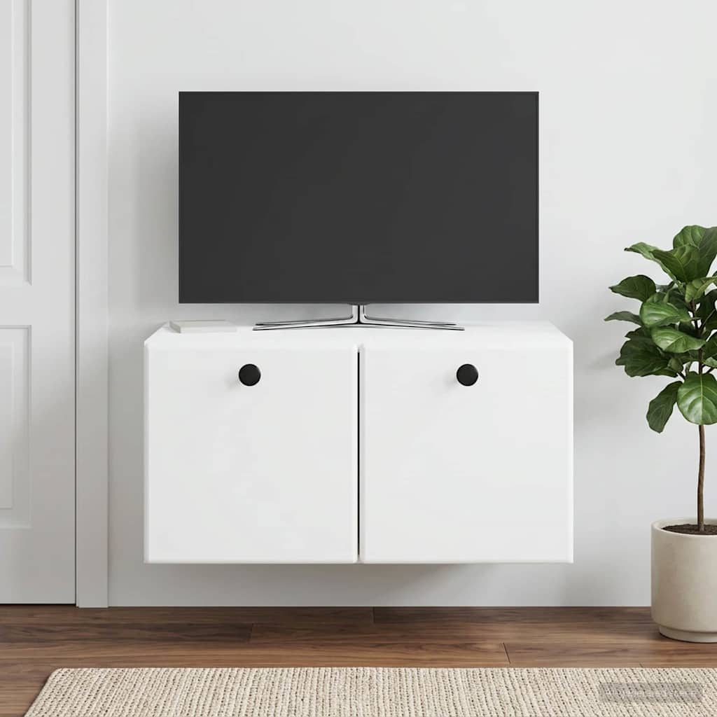 Gabinete de TV de parede 59,5 x 41 x 30 cm branco
