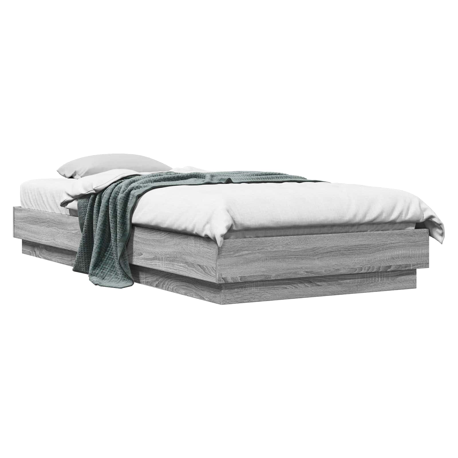 Estrado de cama sonoma cinzento 80 x 200 cm