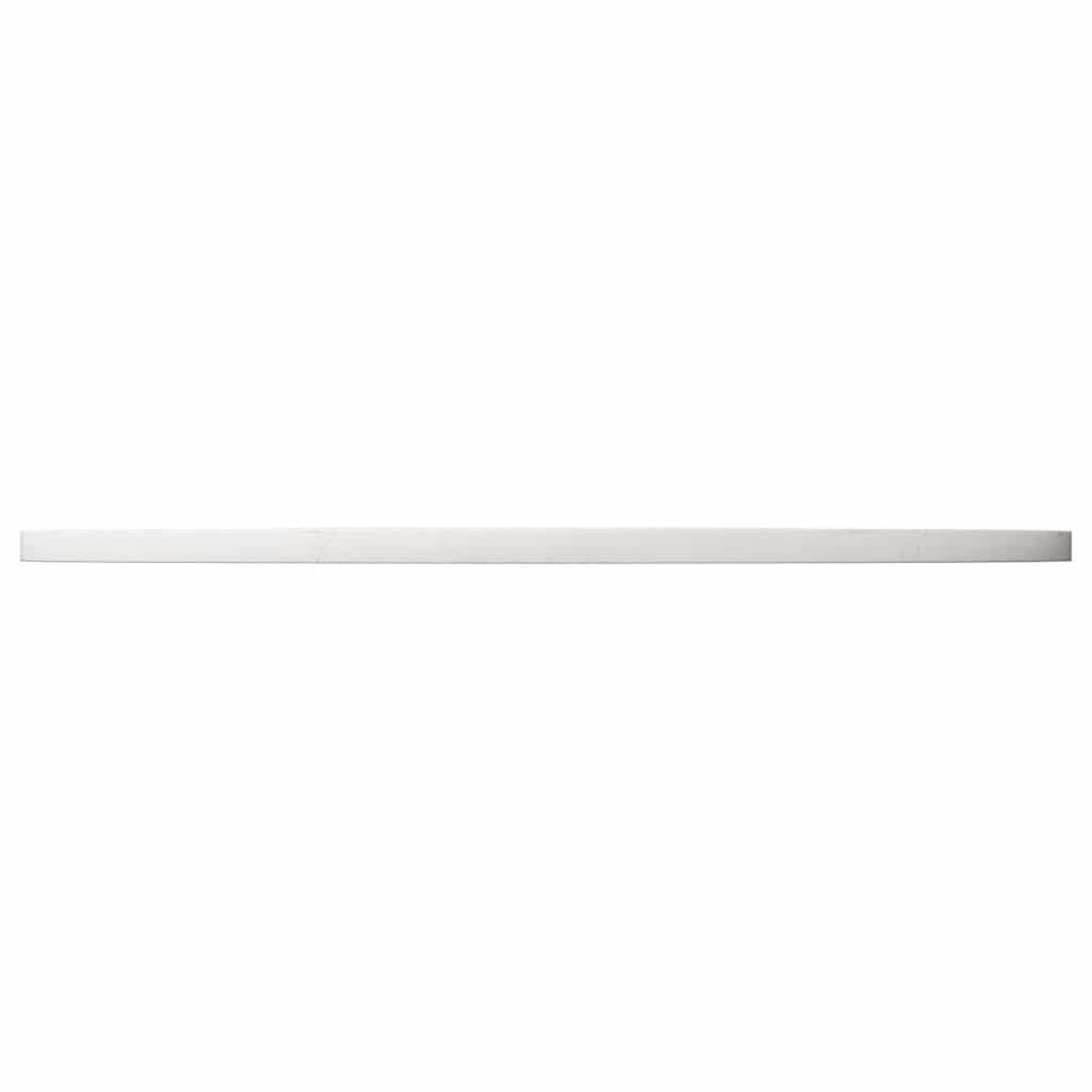 Tampo de mesa redondo ø80x3 cm madeira de pinho maciça branco