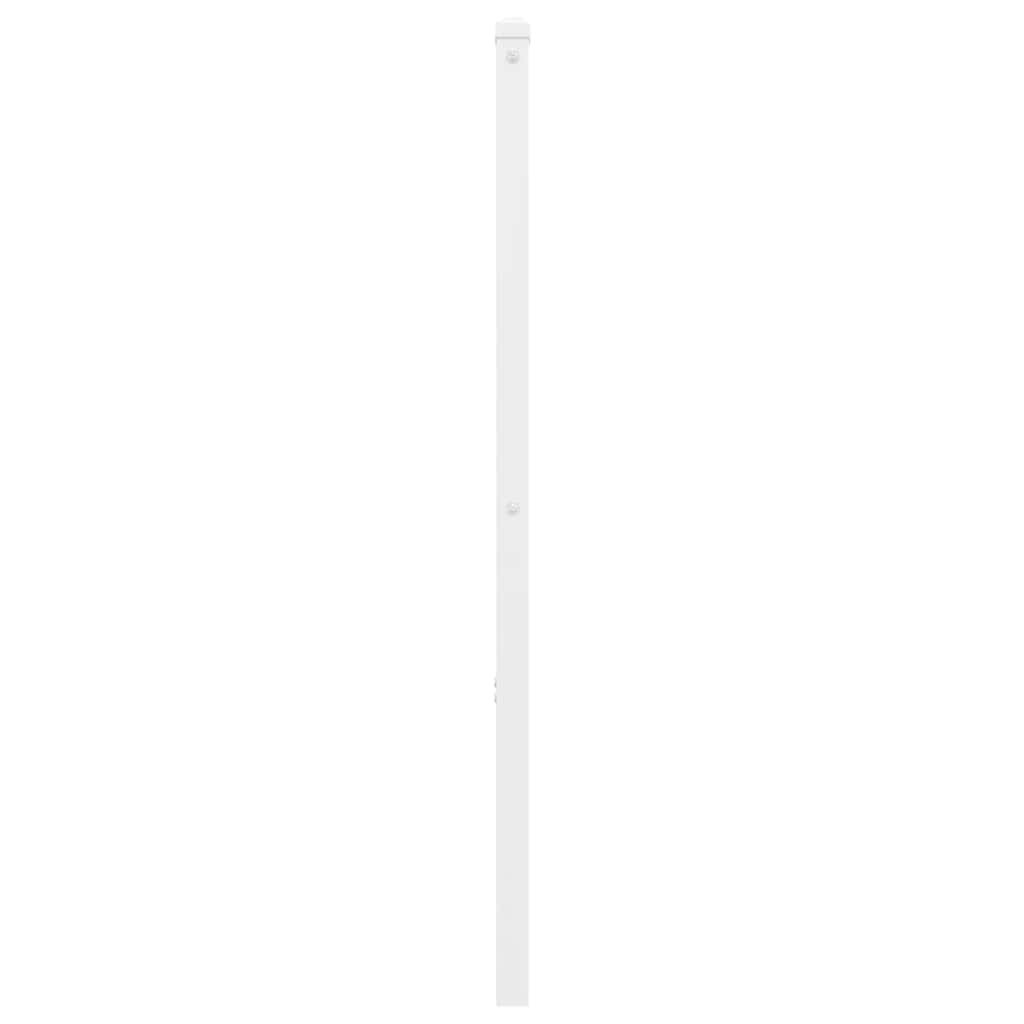 Cabeceira de substituição 120 cm metal branco